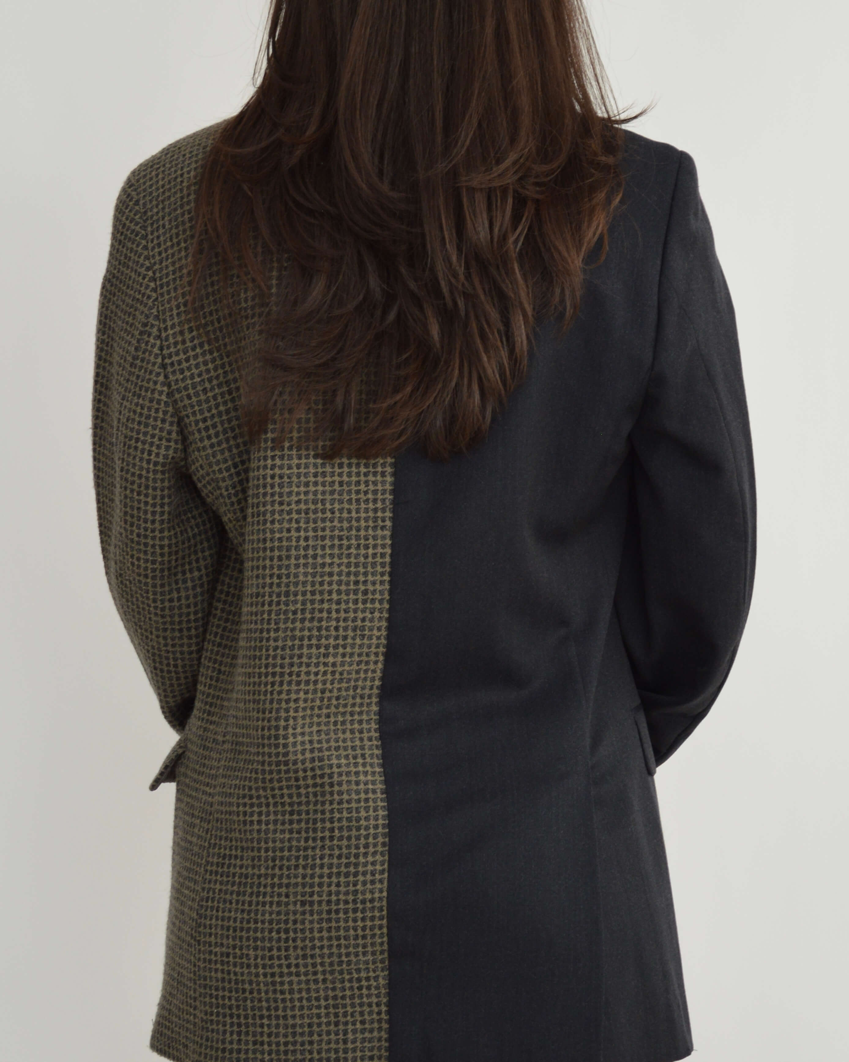 DUO Blazer - Navy & Texture (S/L)
