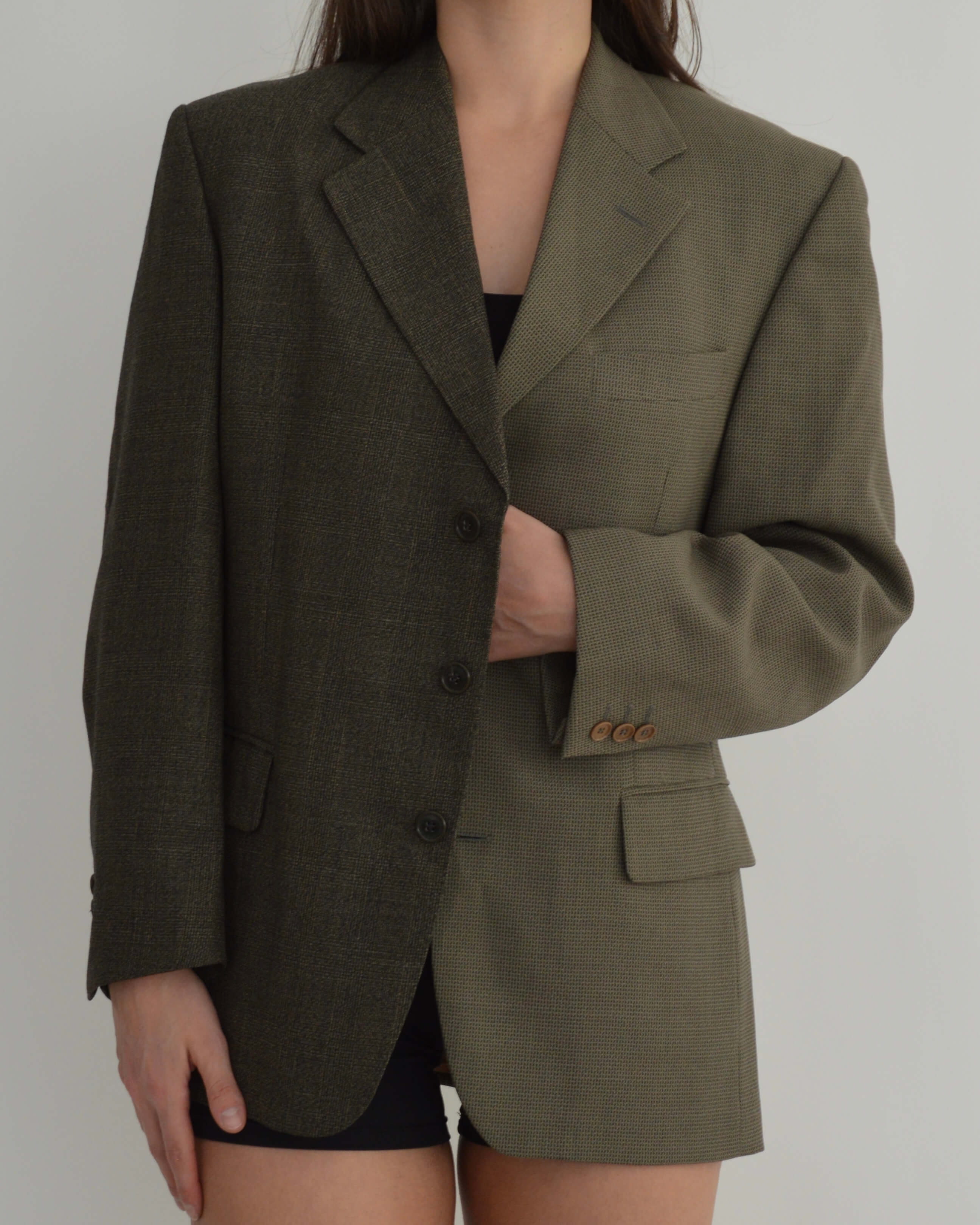 DUO Blazer - Brownish Geen (S/L)