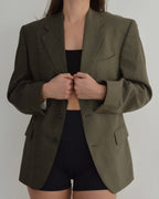 DUO Blazer - Brownish Geen (S/L)