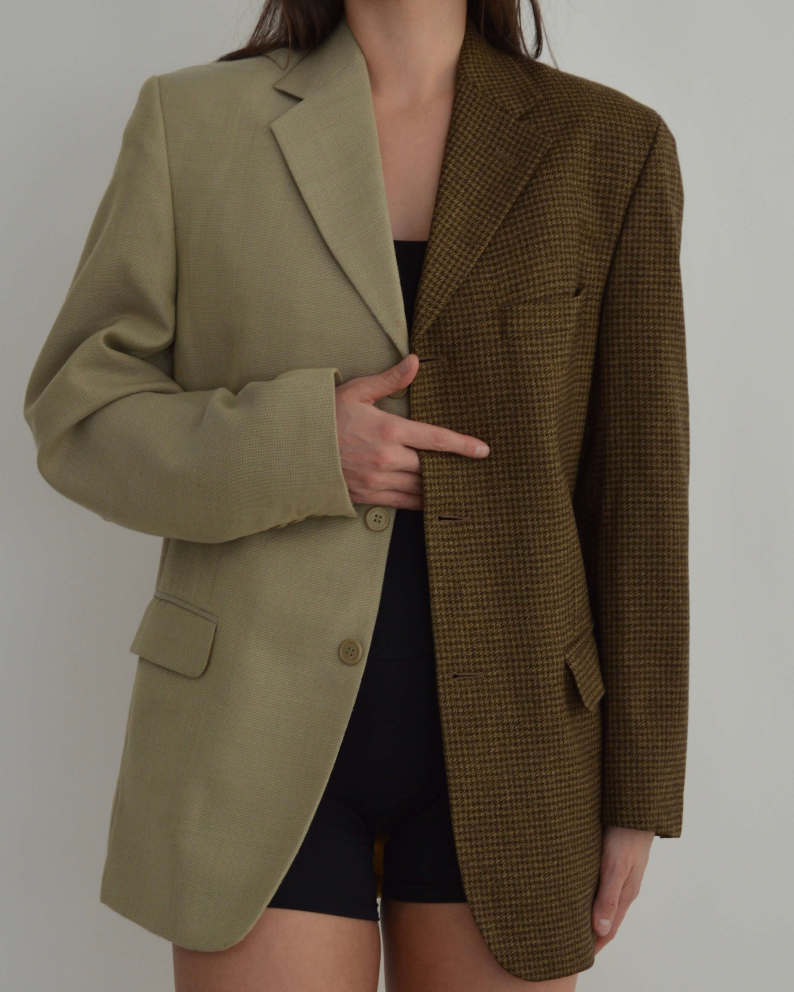 DUO Blazer - Textured Contrast (M/XL)