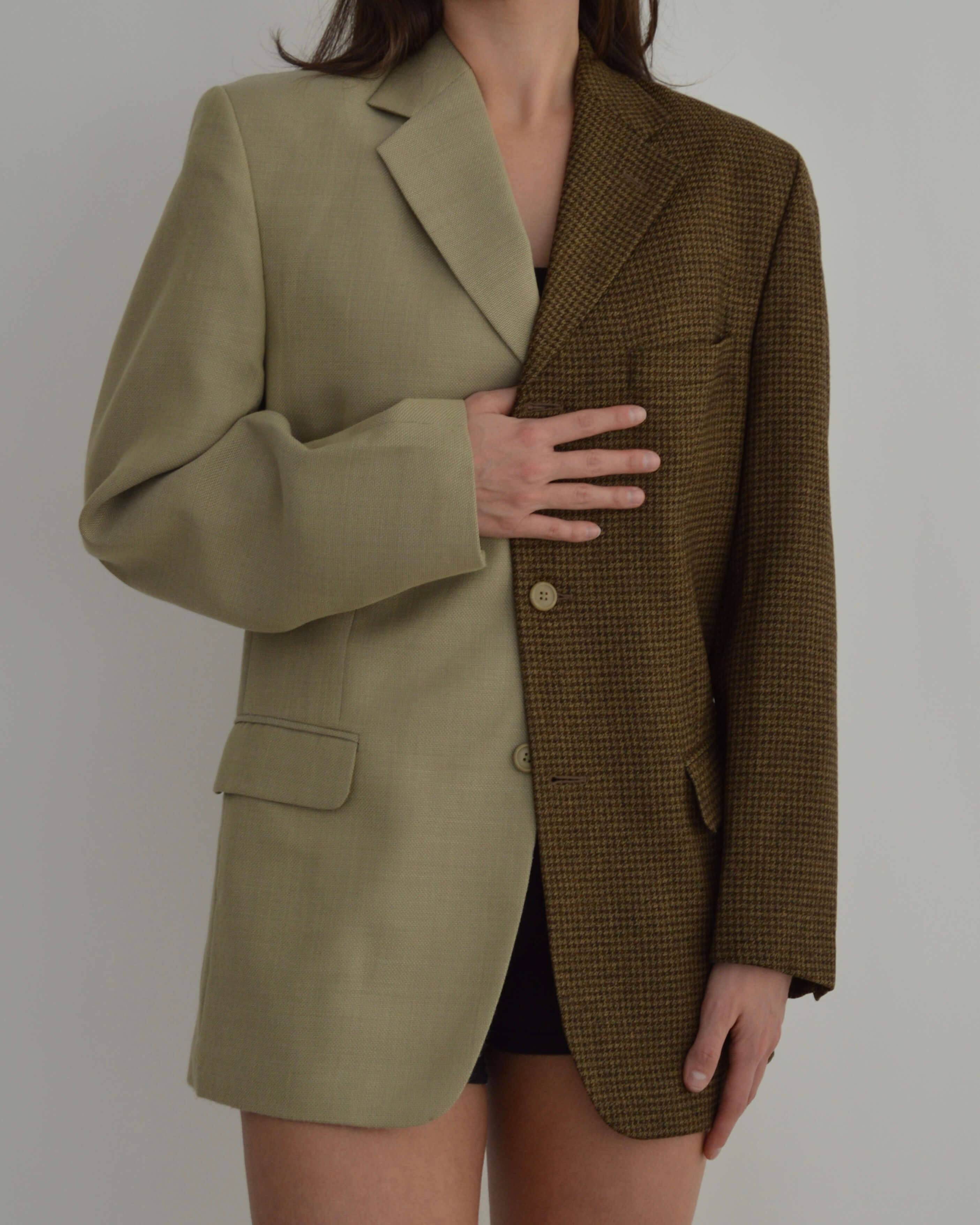 DUO Blazer - Textured Contrast (M/XL)