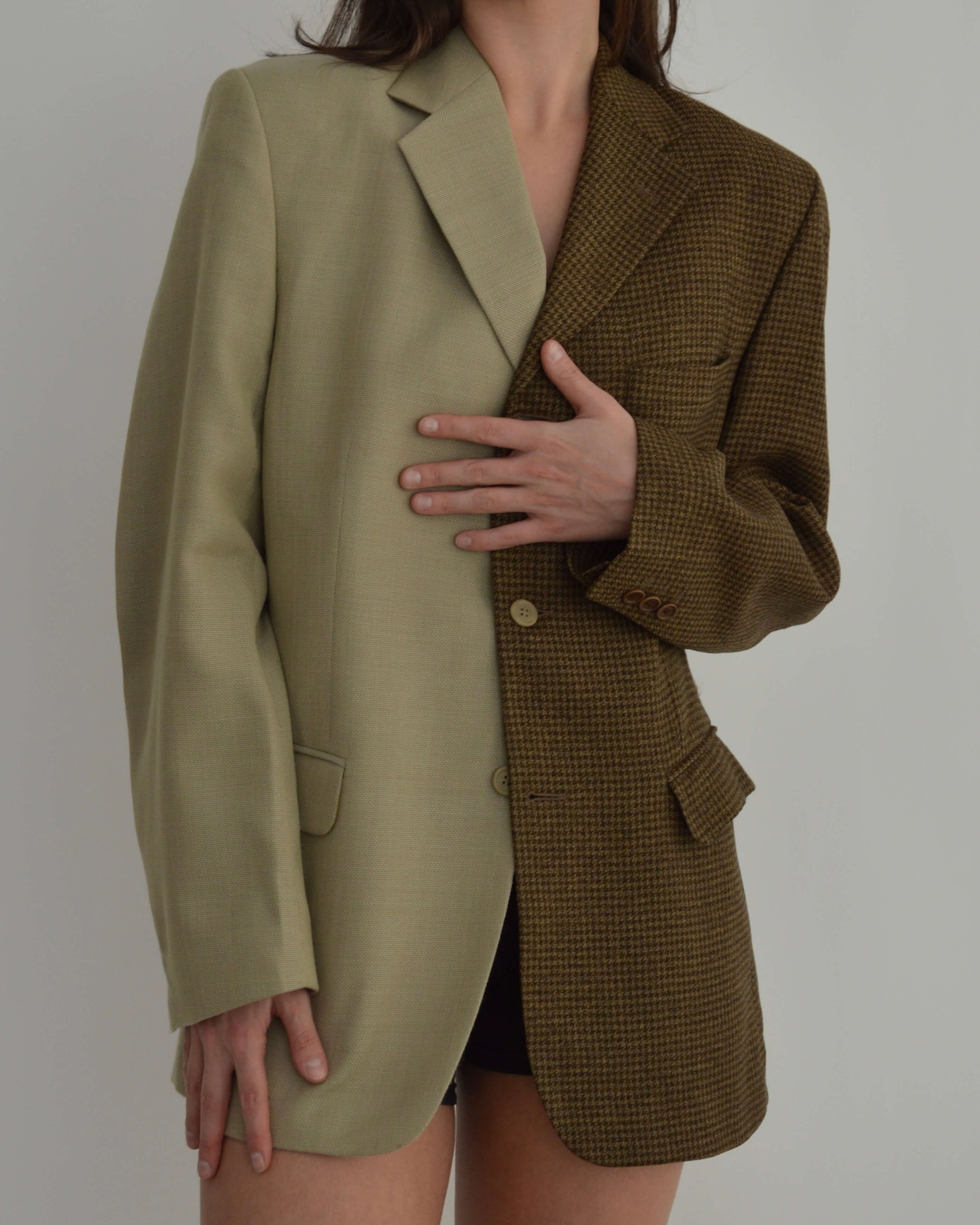 DUO Blazer - Textured Contrast (M/XL)