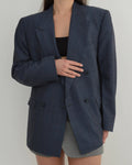 Blazer - Croisé Bleu Parfait (S/L)