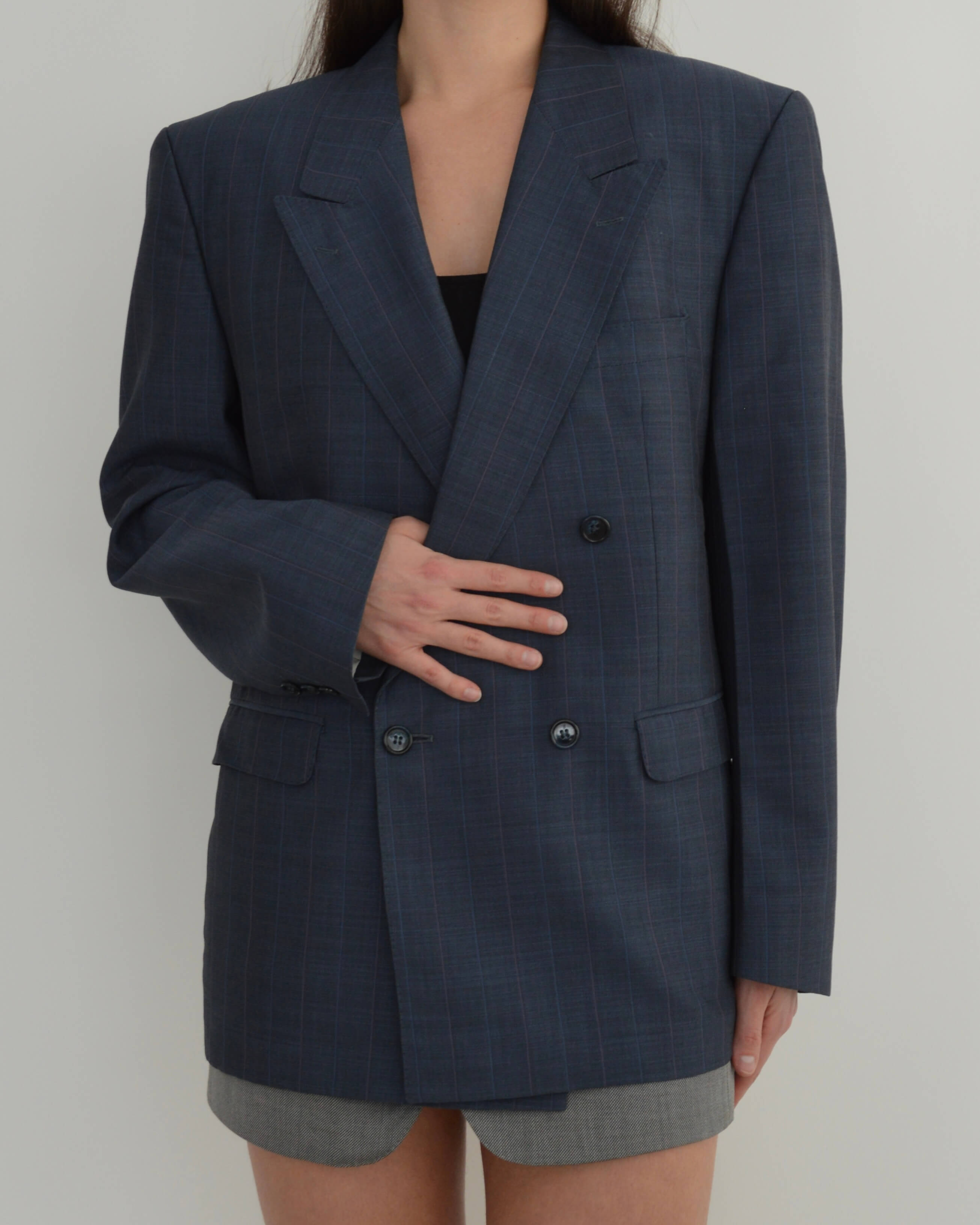 Blazer - Croisé Bleu Parfait (S/L)