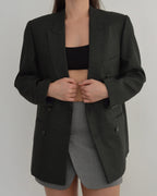 Blazer - Double Breasted Dark Green (S/L)