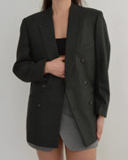 Blazer - Double Breasted Dark Green (S/L)
