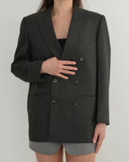 Blazer - Double Breasted Dark Green (S/L)