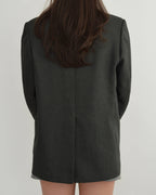Blazer - Double Breasted Dark Green (S/L)