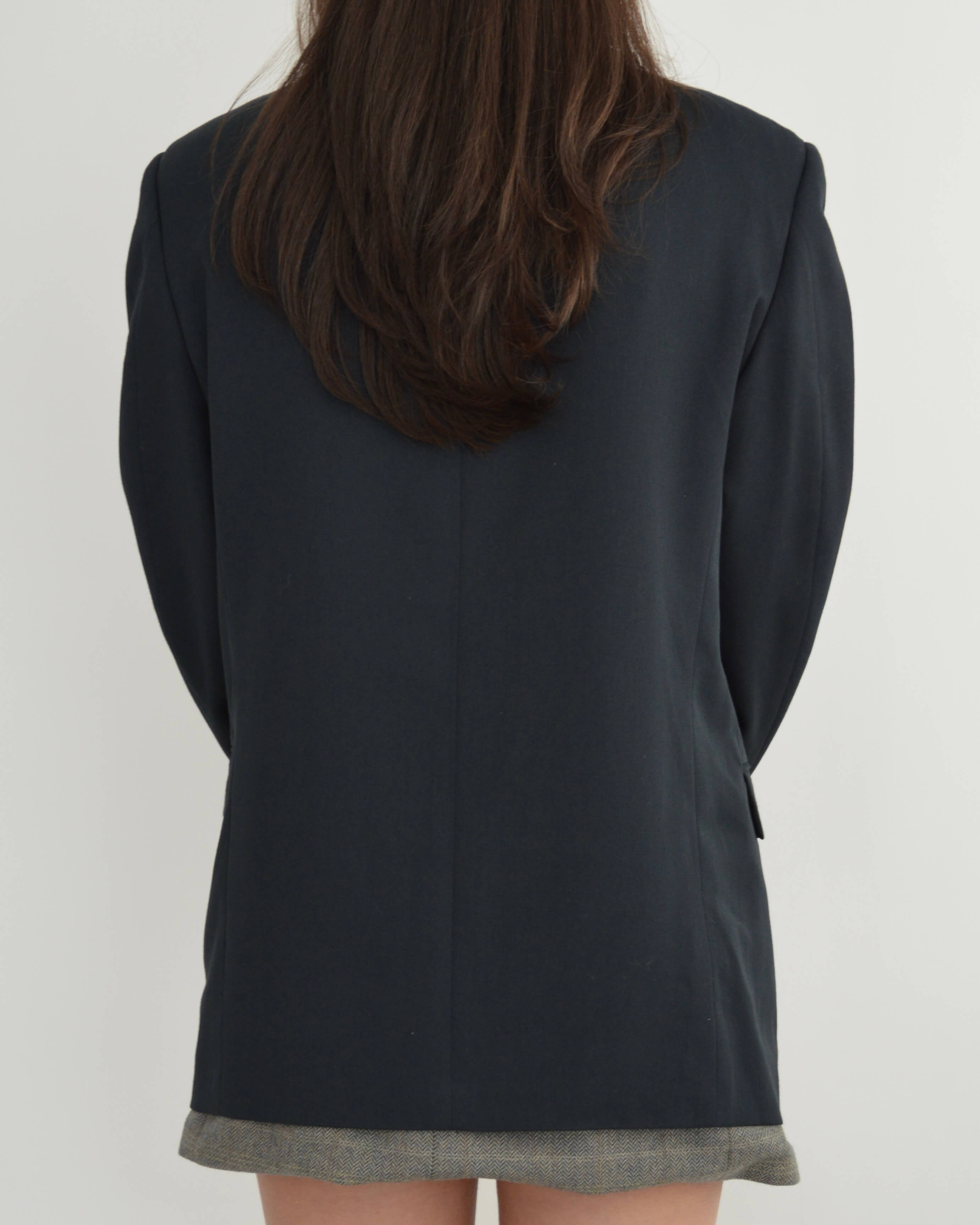 Blazer cruzado verde botella oscuro (M/XL)