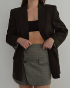 Blazer - Double Breasted Olive Green (S/L)