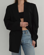 Blazer - Double Breasted Black (M/XL)