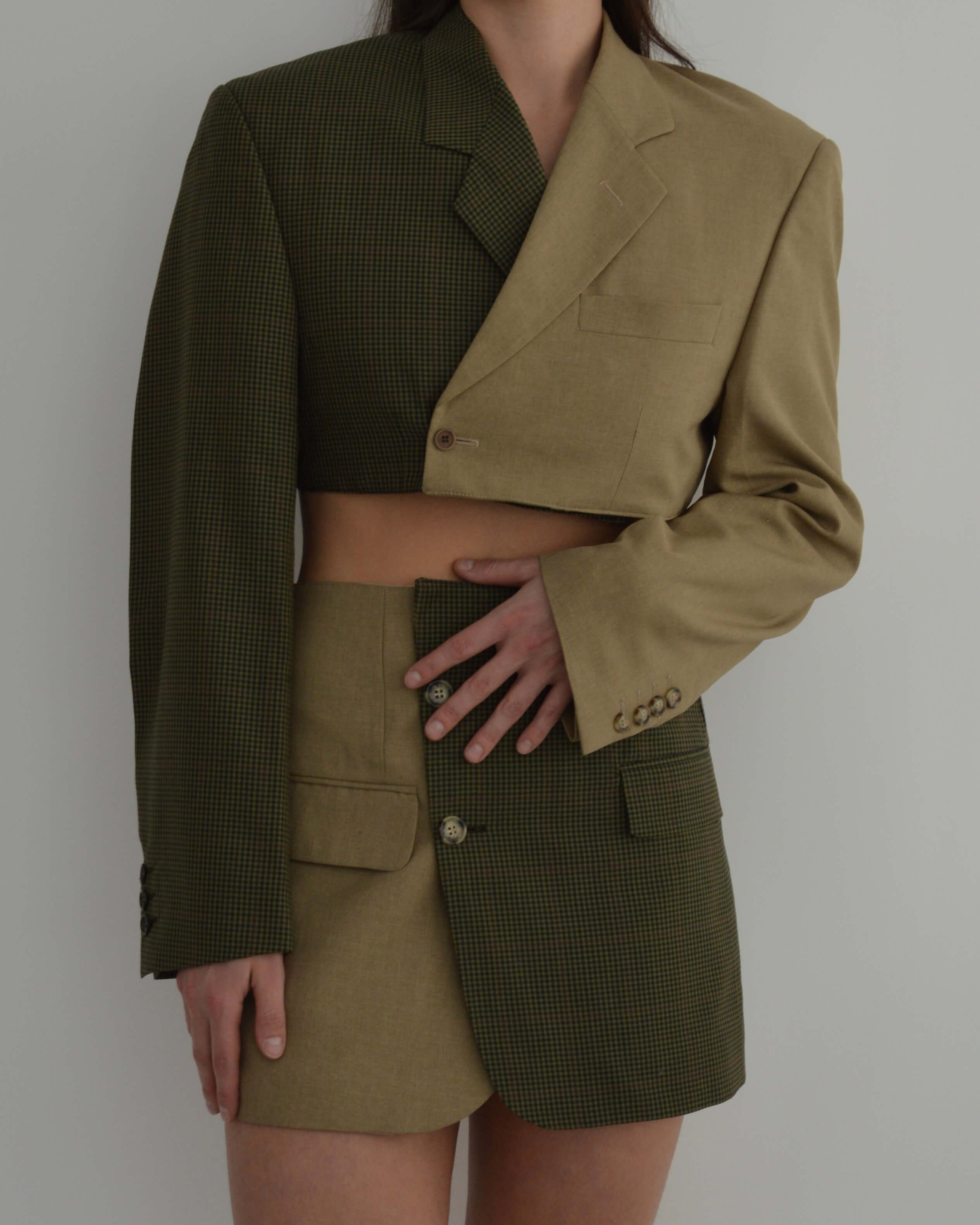 DUO Blaset - Beige Greenish Mix (XS/S)