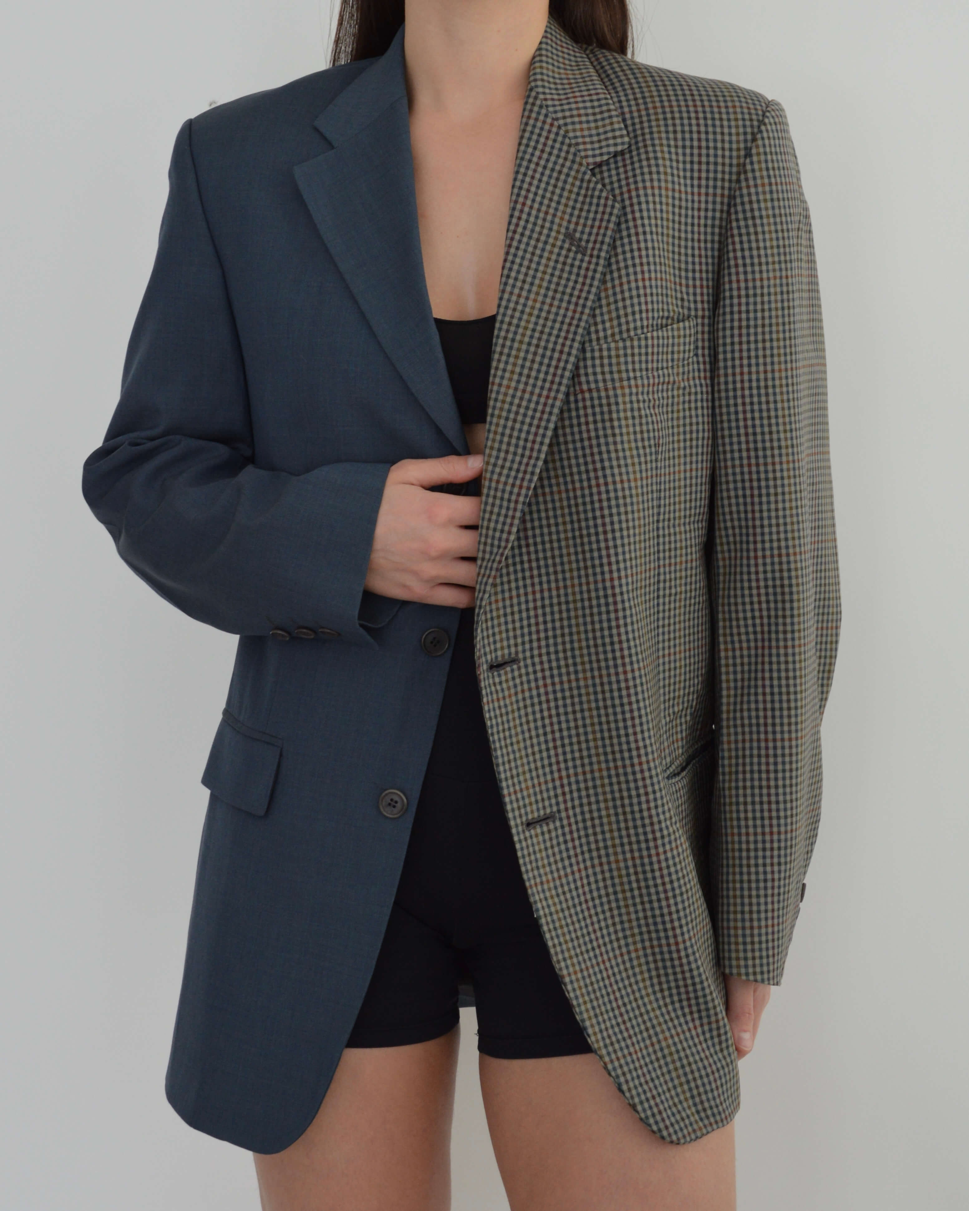 DUO Blazer - Perfect Blue Mix (S/L)