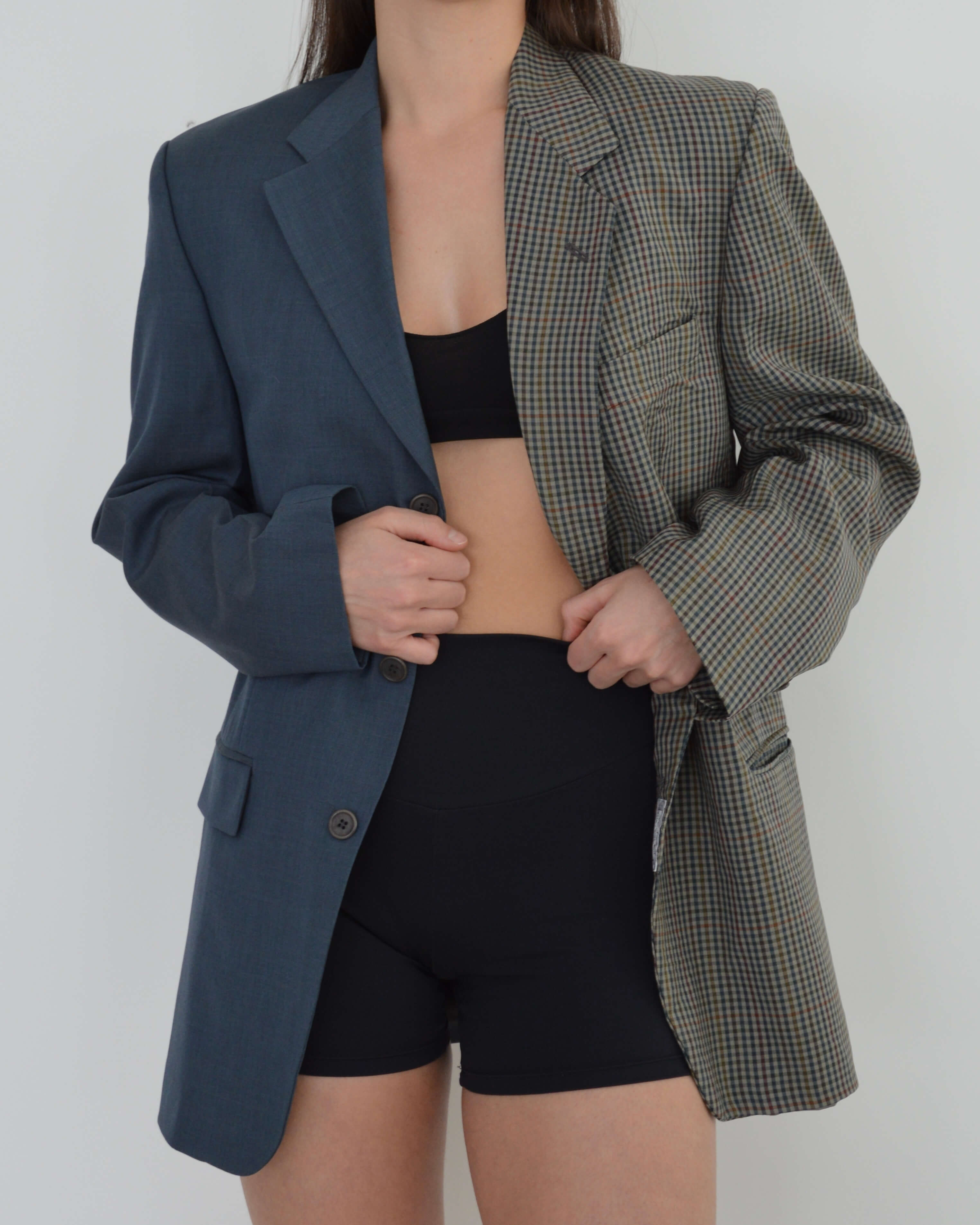 DUO Blazer - Perfect Blue Mix (S/L)