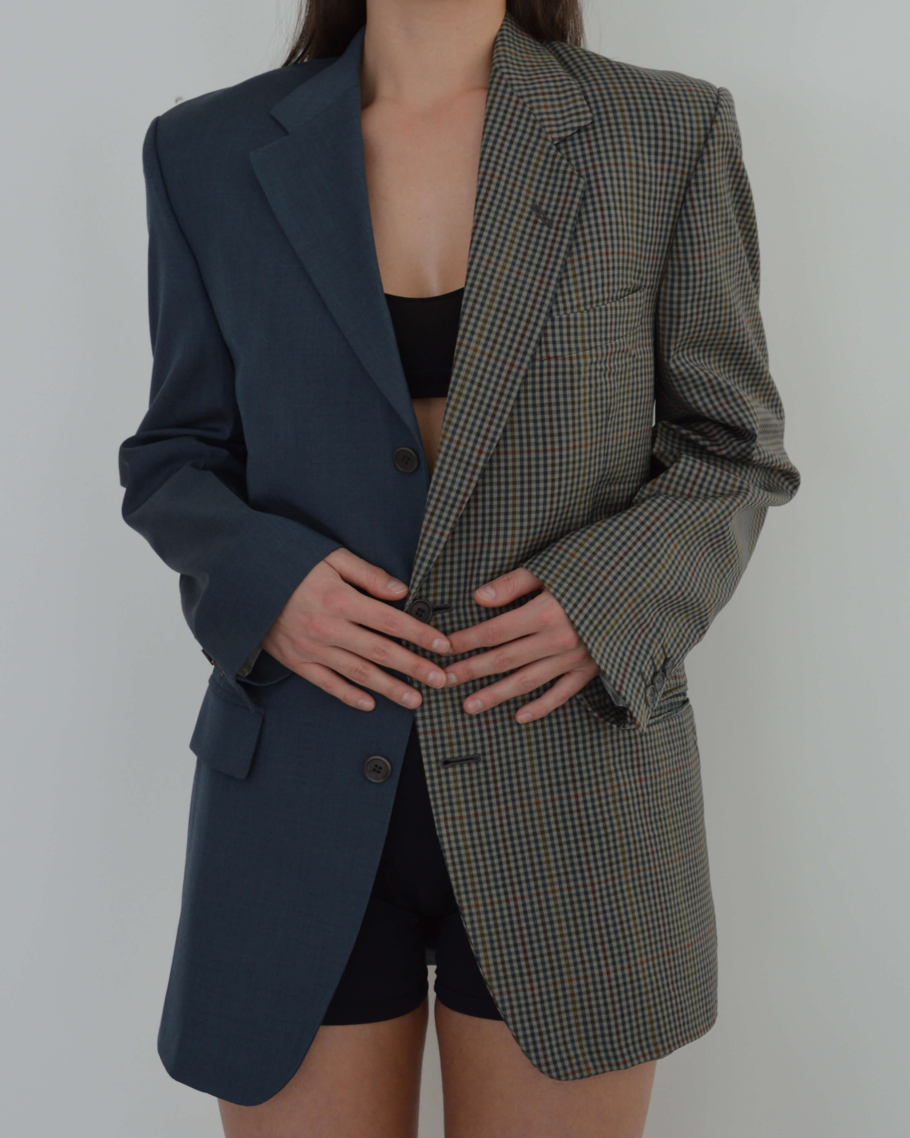 DUO Blazer - Perfect Blue Mix (S/L)