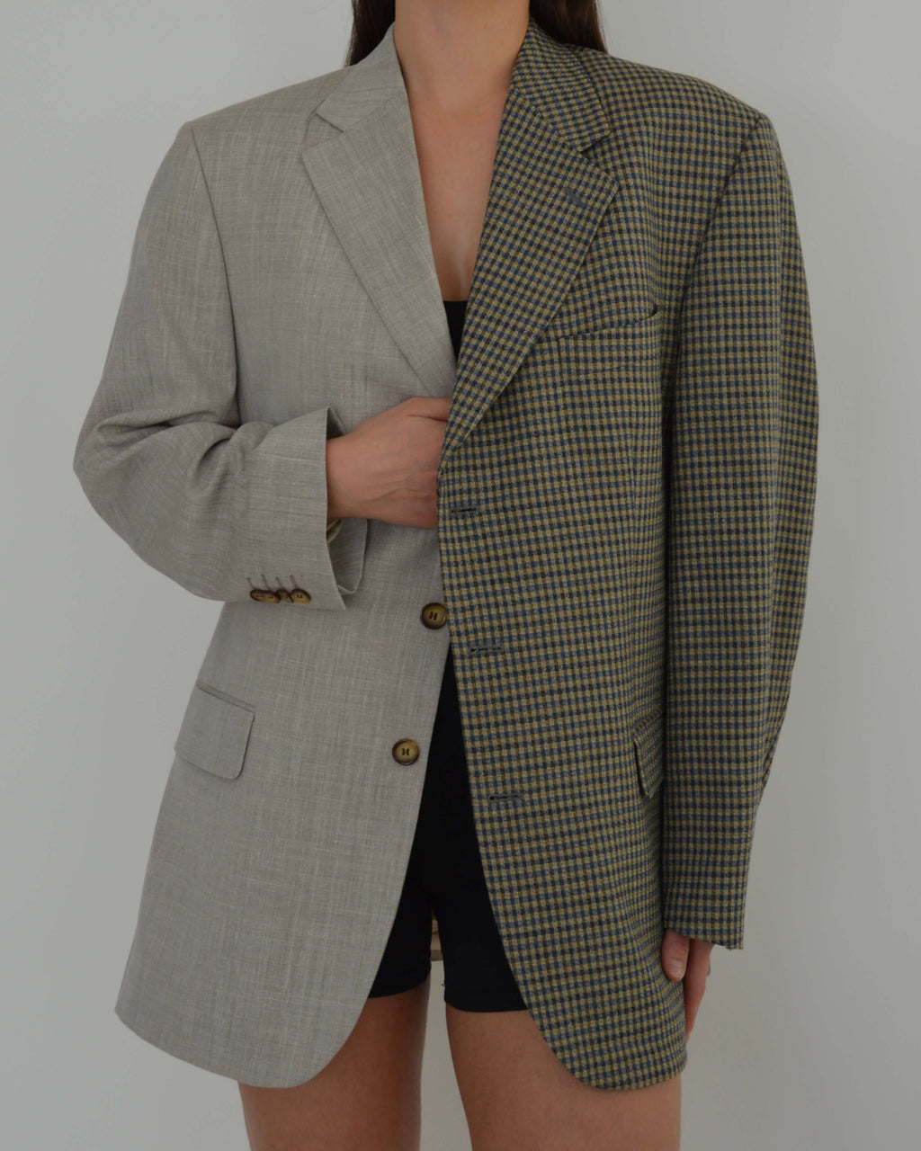 DUO Blazer - Linen Texture Dream (M/XL)