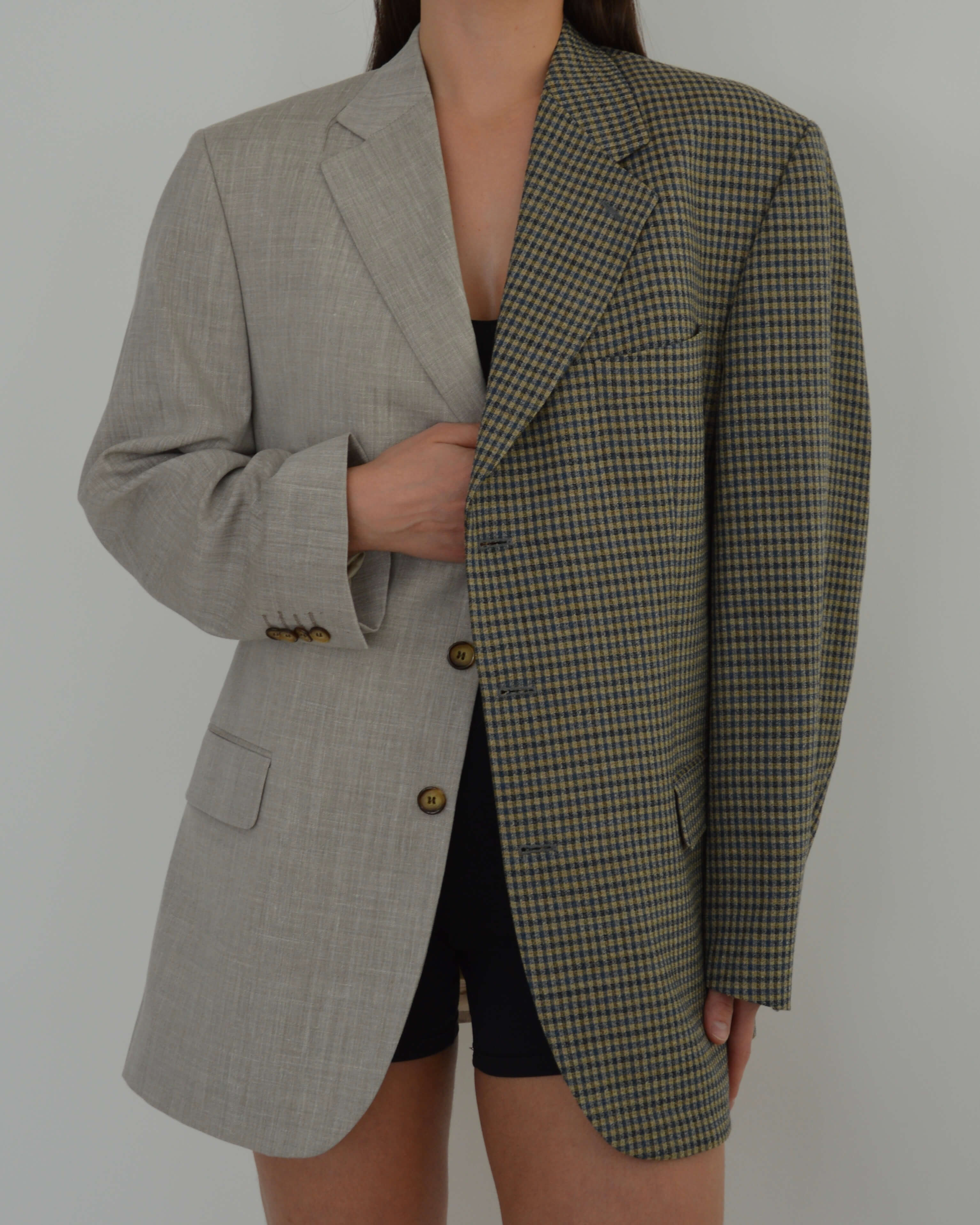 DUO Blazer - Linen Texture Dream (M/XL)