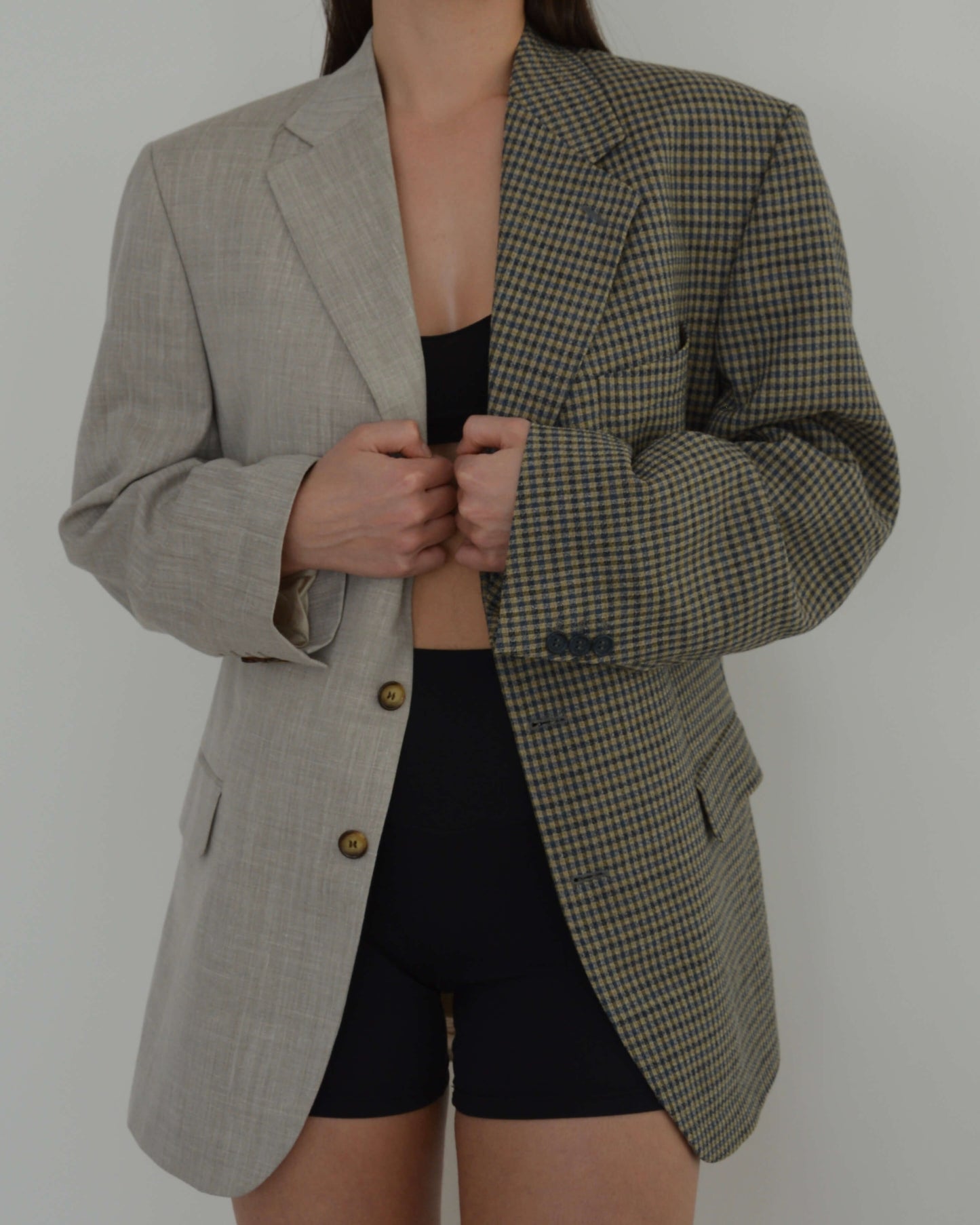 DUO Blazer - Linen Texture Dream (M/XL)