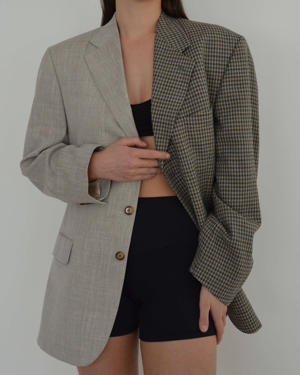 DUO Blazer - Linen Texture Dream (M/XL)