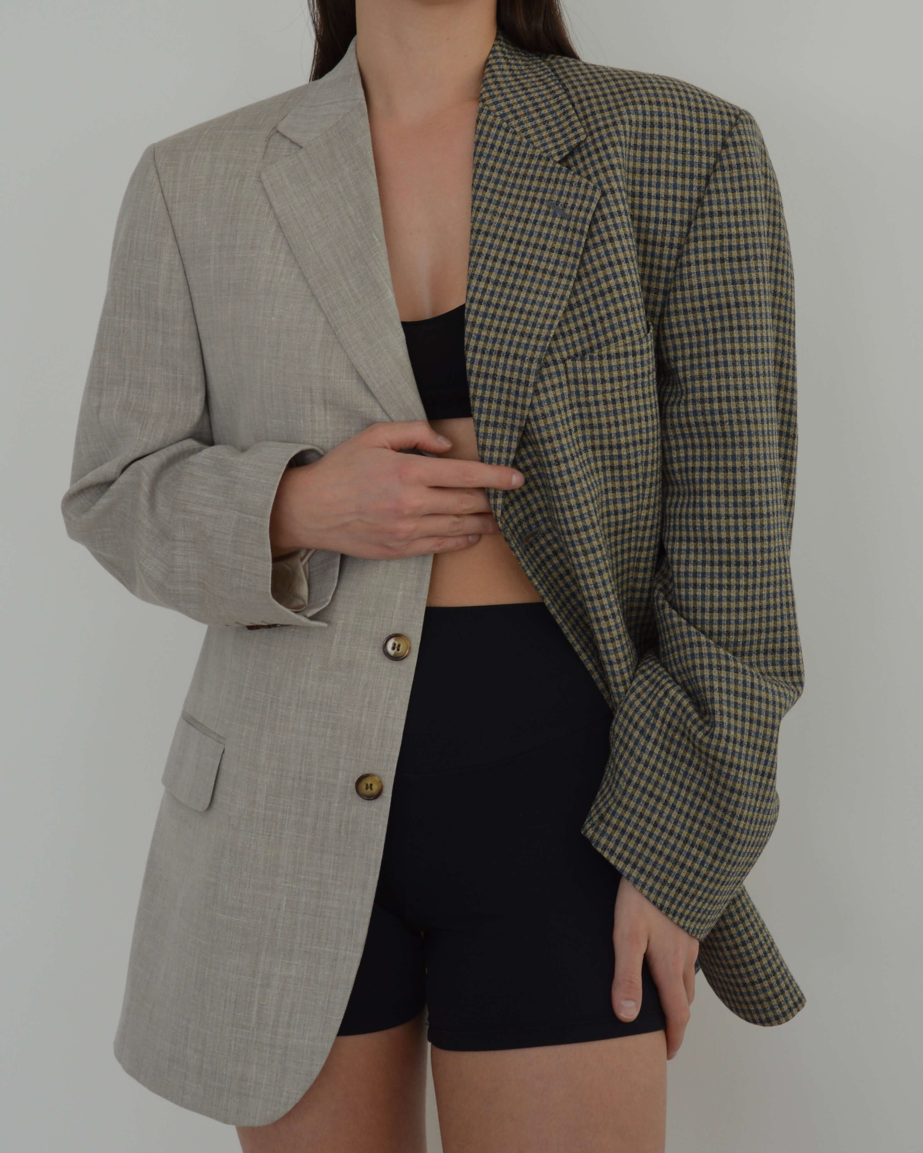 DUO Blazer - Linen Texture Dream (M/XL)