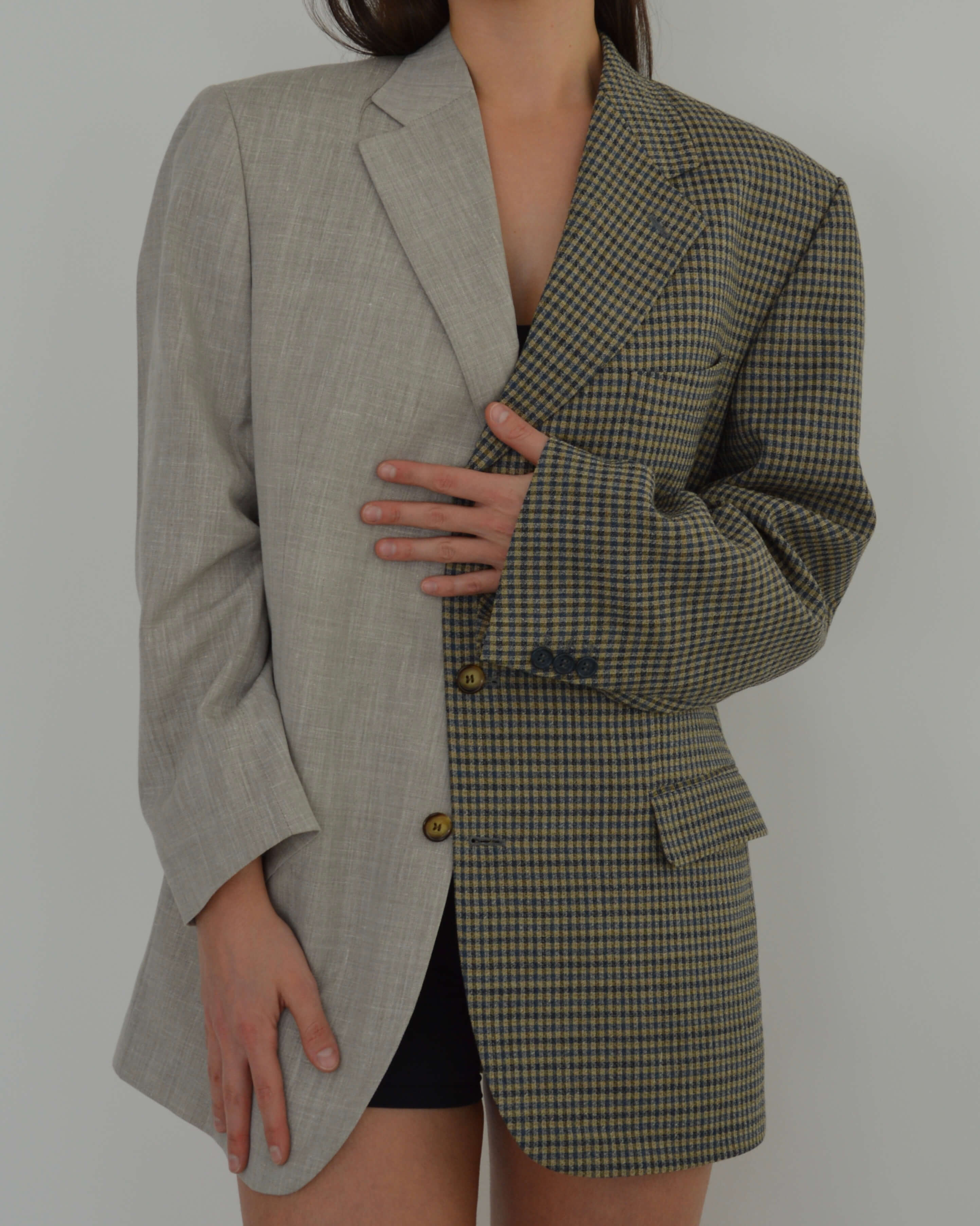 DUO Blazer - Linen Texture Dream (M/XL)