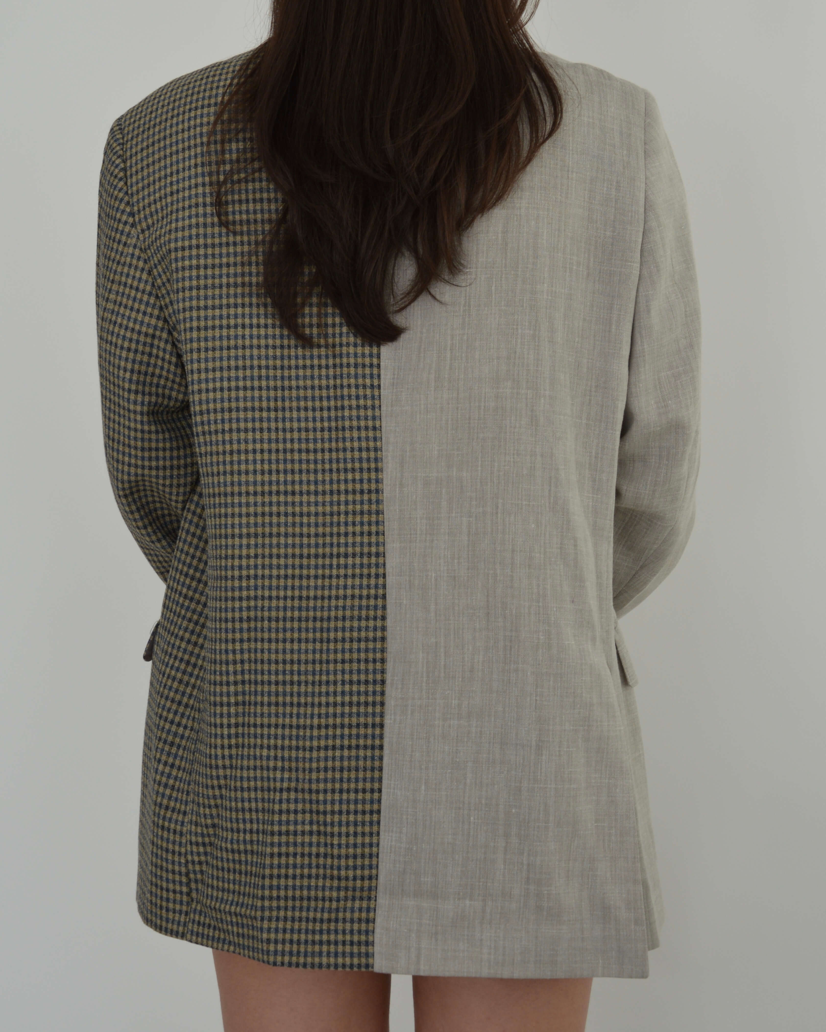 DUO Blazer - Linen Texture Dream (M/XL)