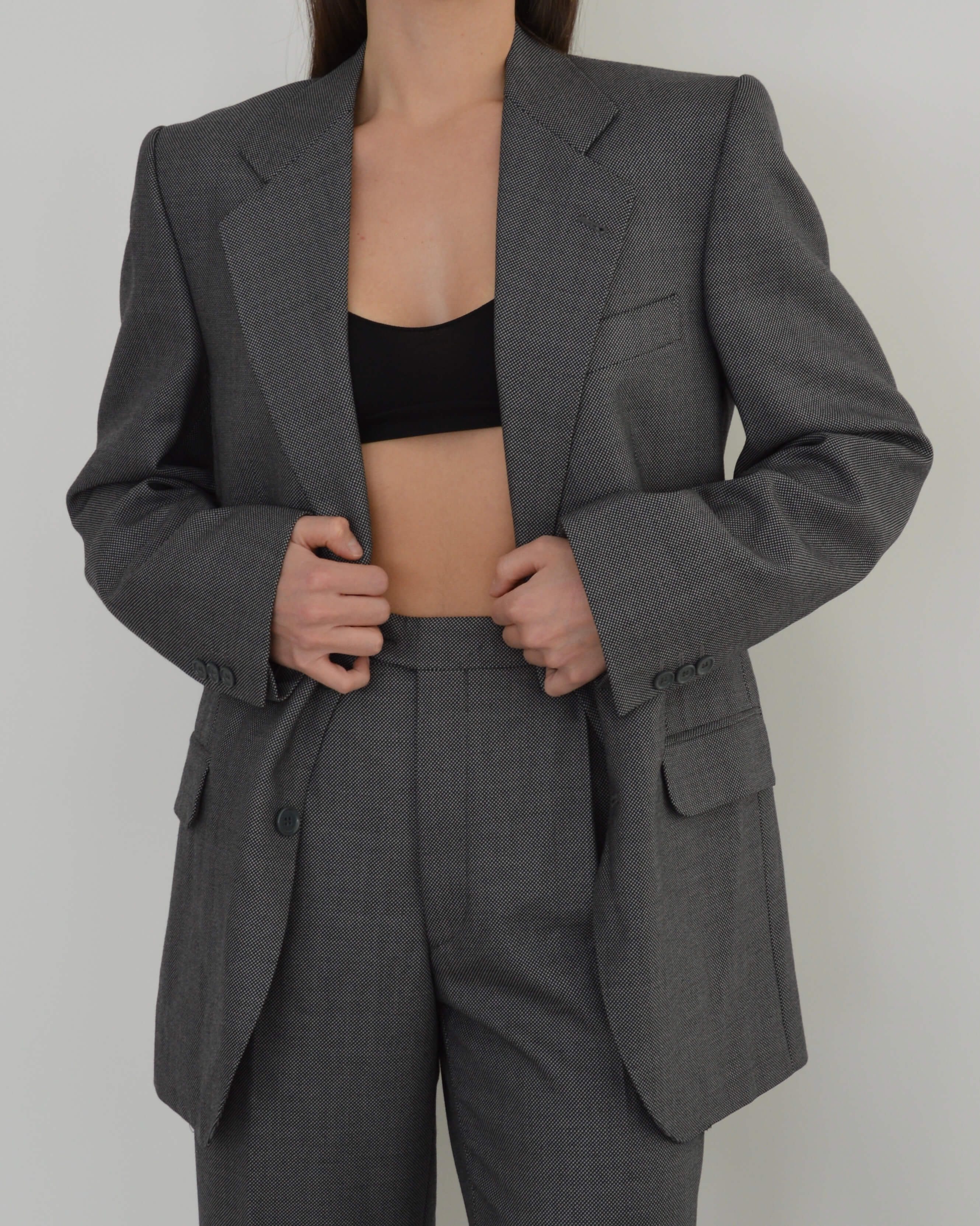 Suit - Textured Gray (S/M)