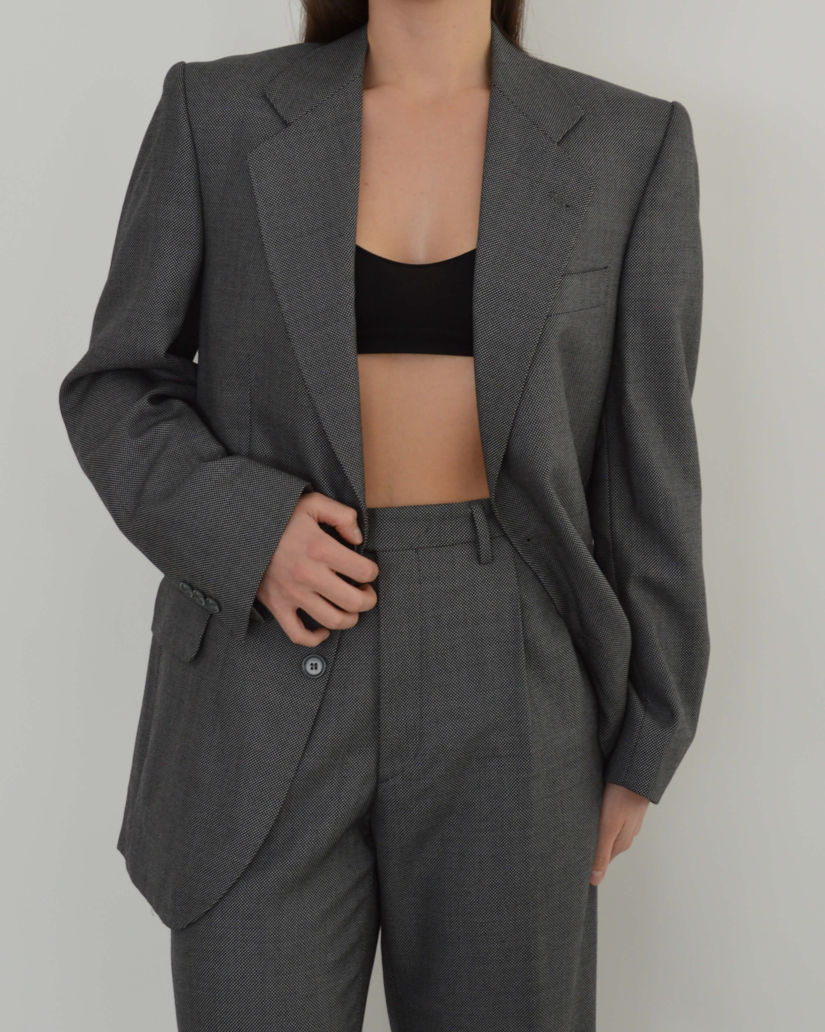 Suit - Textured Gray (S/M)