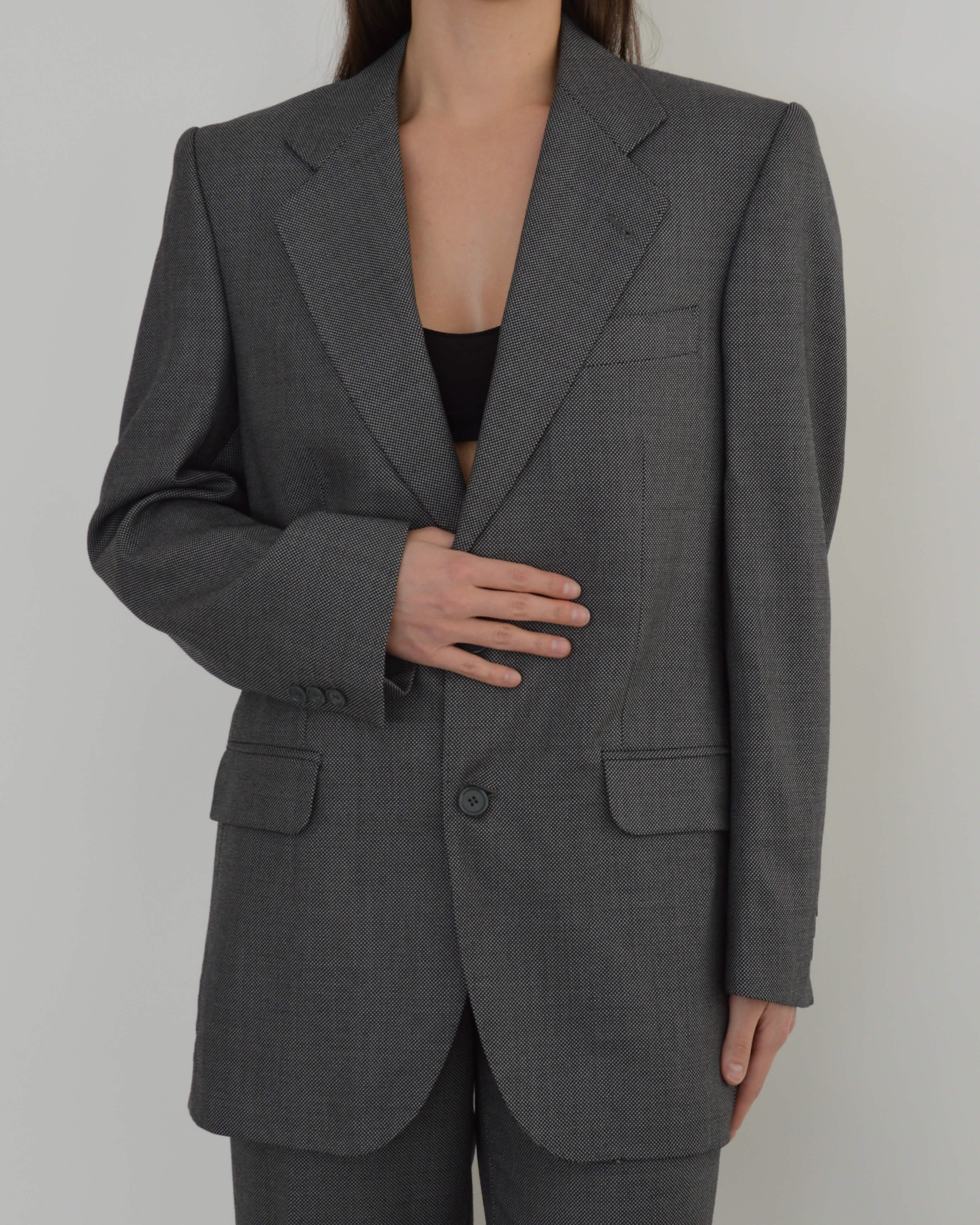 Suit - Textured Gray (S/M)