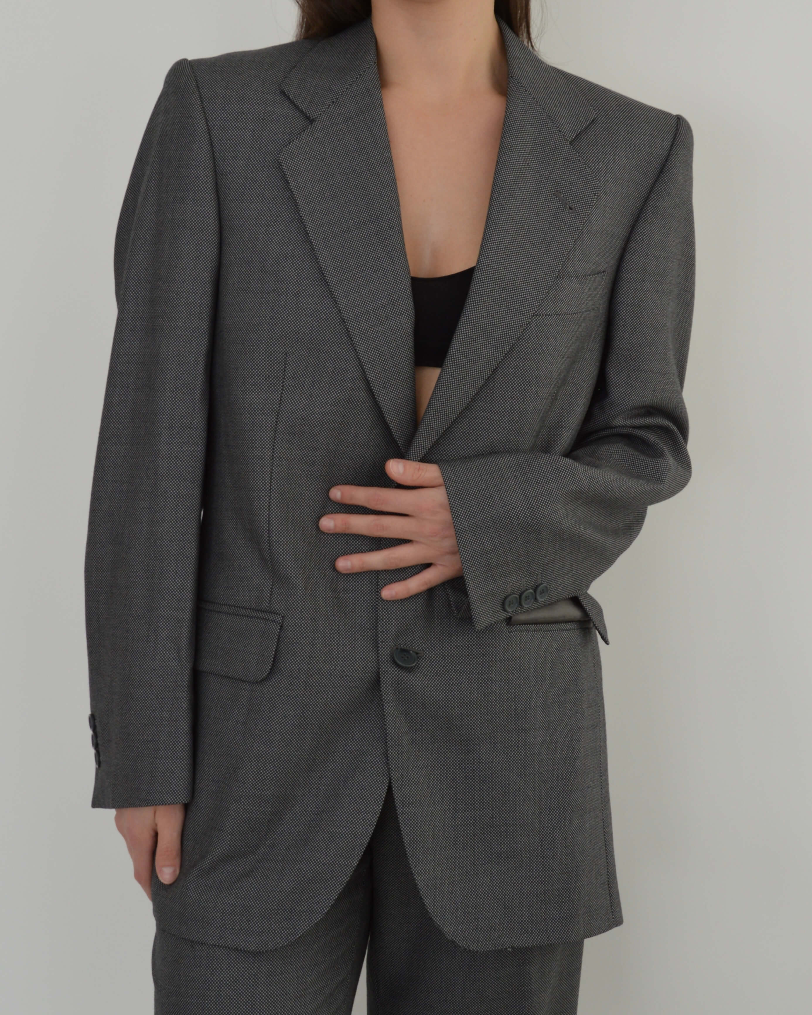 Suit - Textured Gray (S/M)