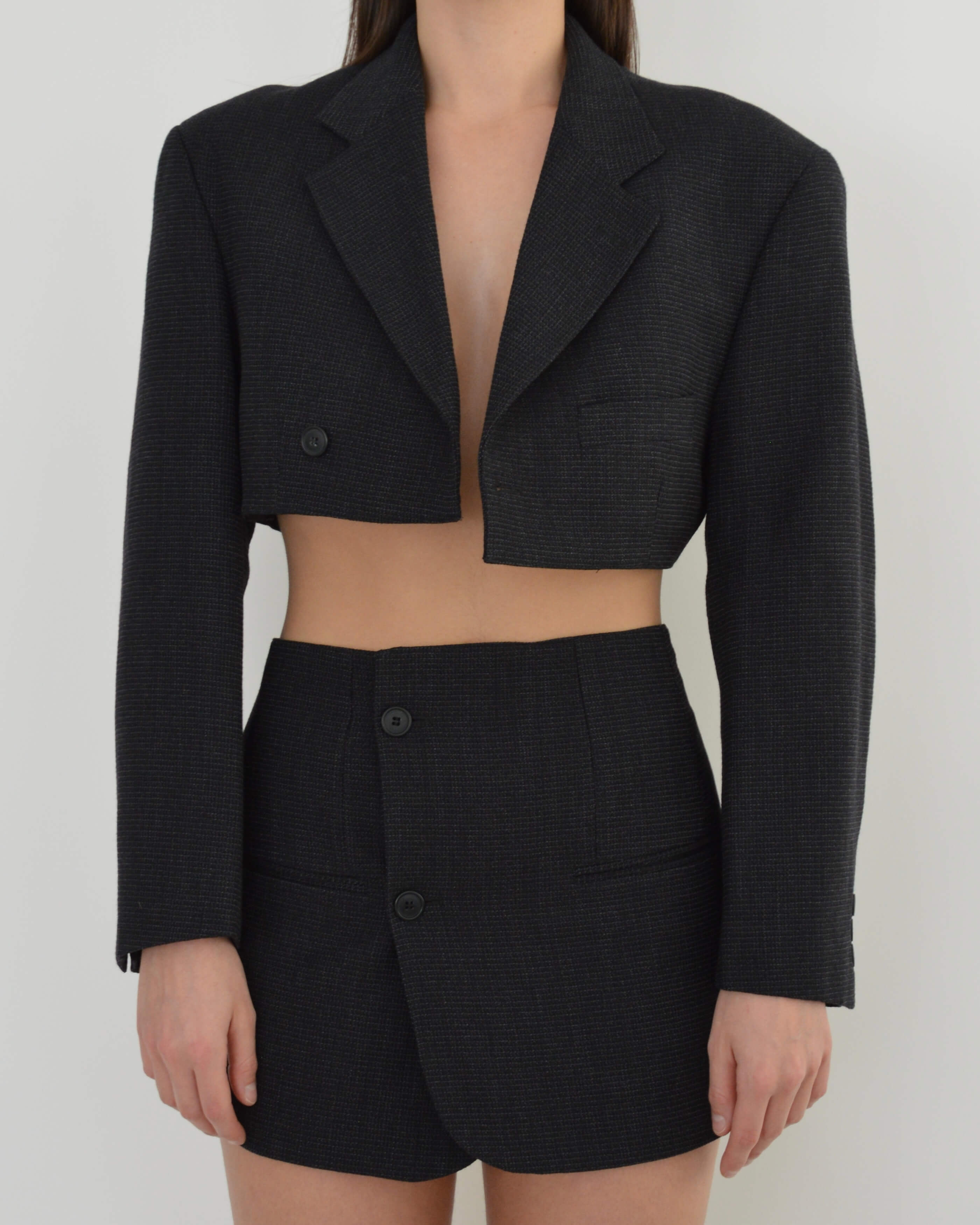 Blaset - Textured Black & Blue (XXS/XS)