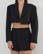 Blaset - Textured Black & Blue (XXS/XS)