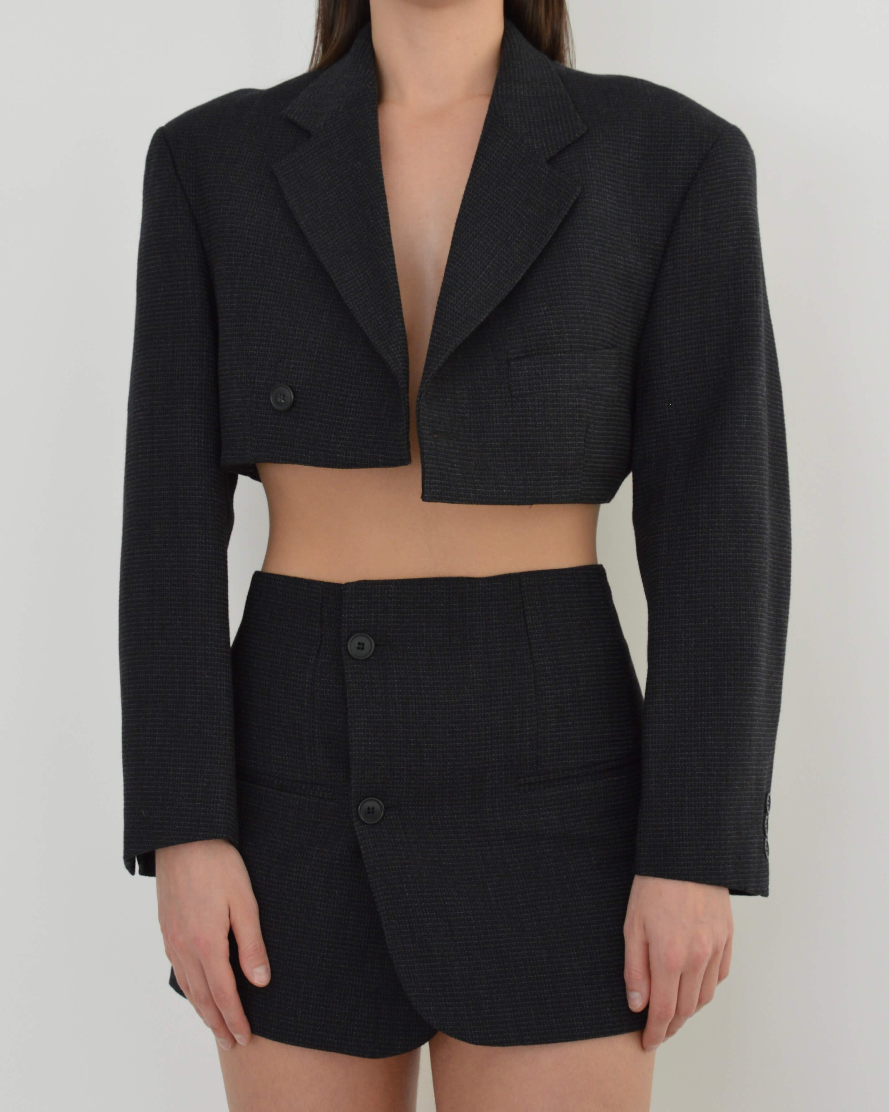 Blaset - Textured Black & Blue (XXS/XS)