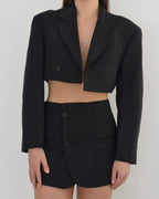 Blaset - Textured Black & Blue (XXS/XS)