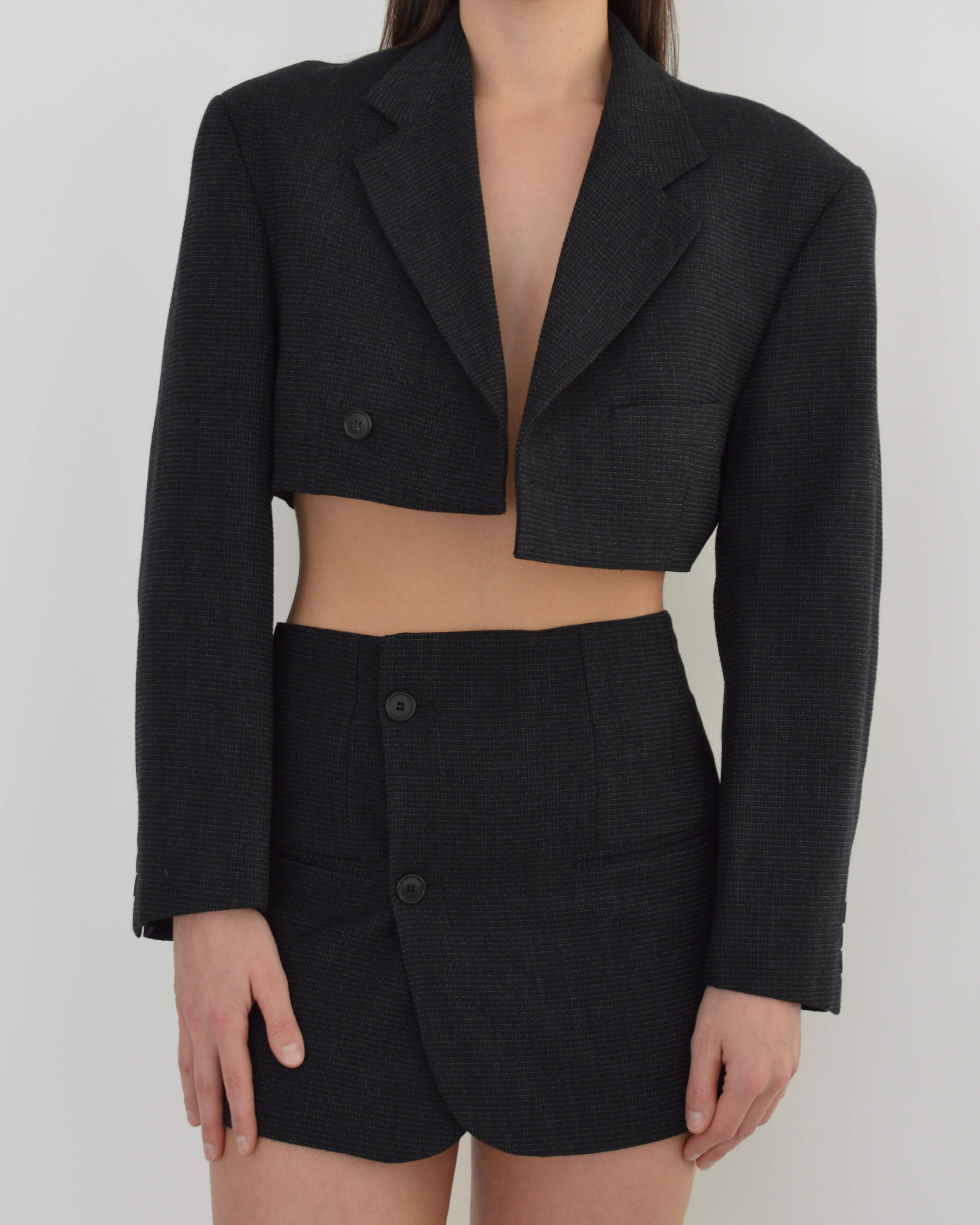 Blaset - Textured Black & Blue (XXS/XS)