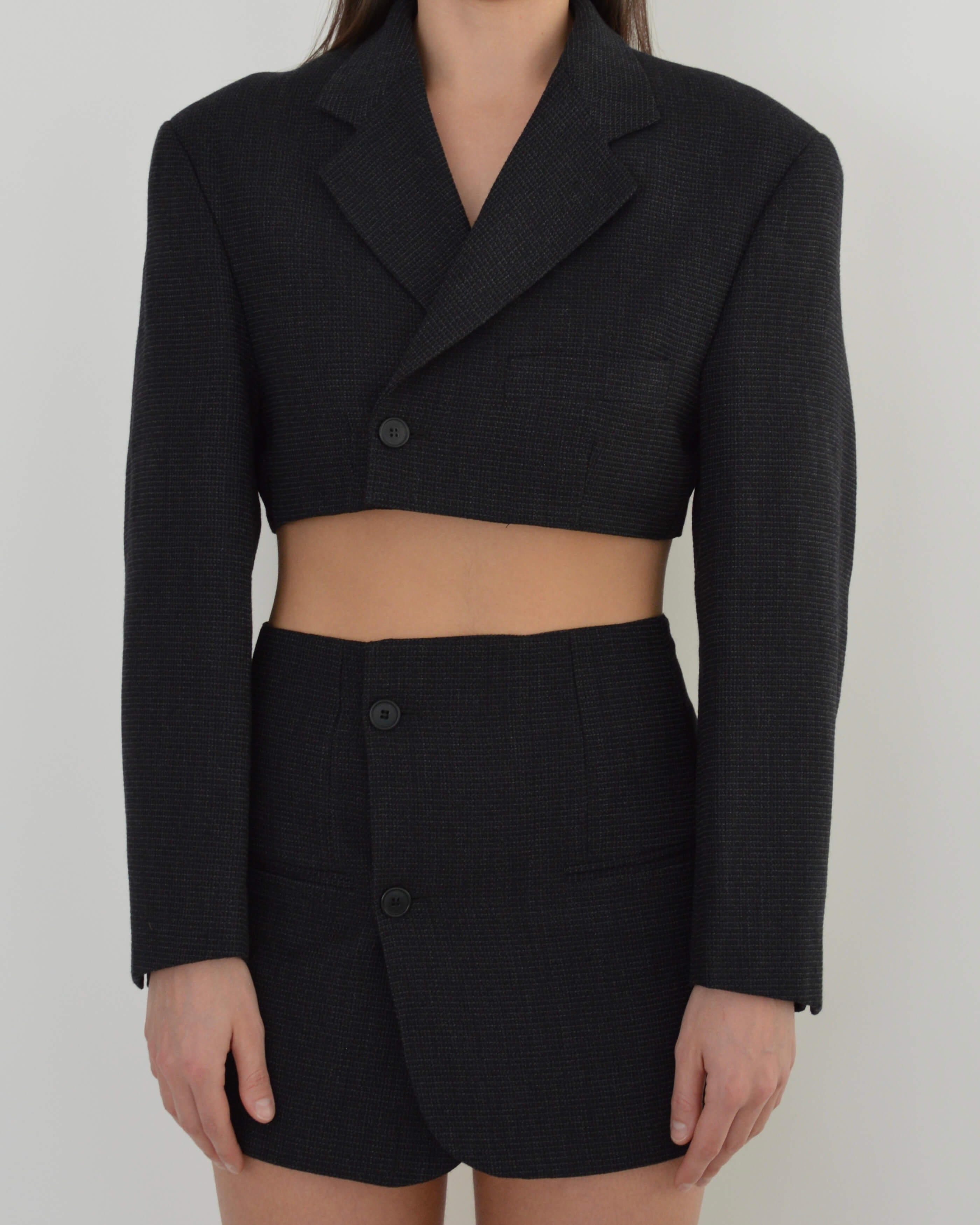 Blaset - Textured Black & Blue (XXS/XS)