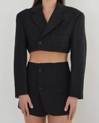 Blaset - Textured Black & Blue (XXS/XS)