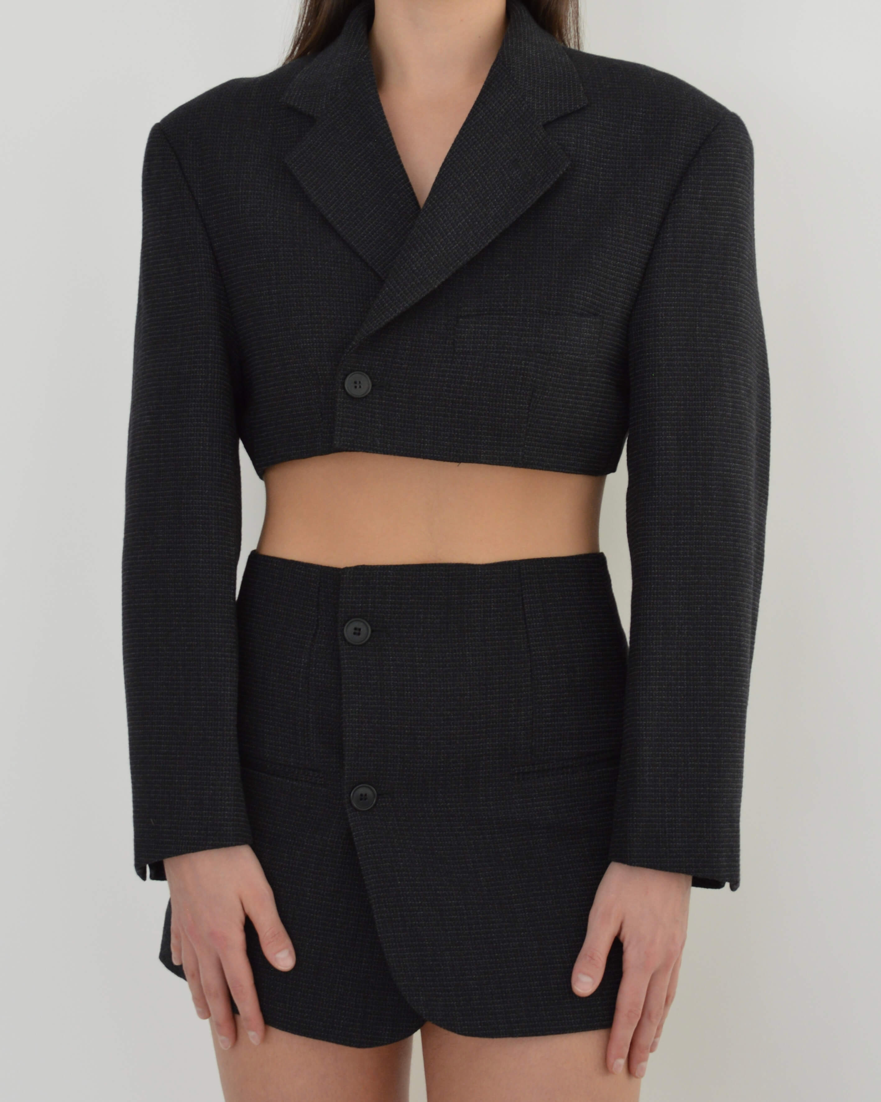 Blaset - Textured Black & Blue (XXS/XS)