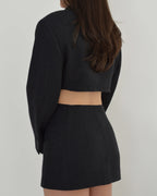 Blaset - Textured Black & Blue (XXS/XS)