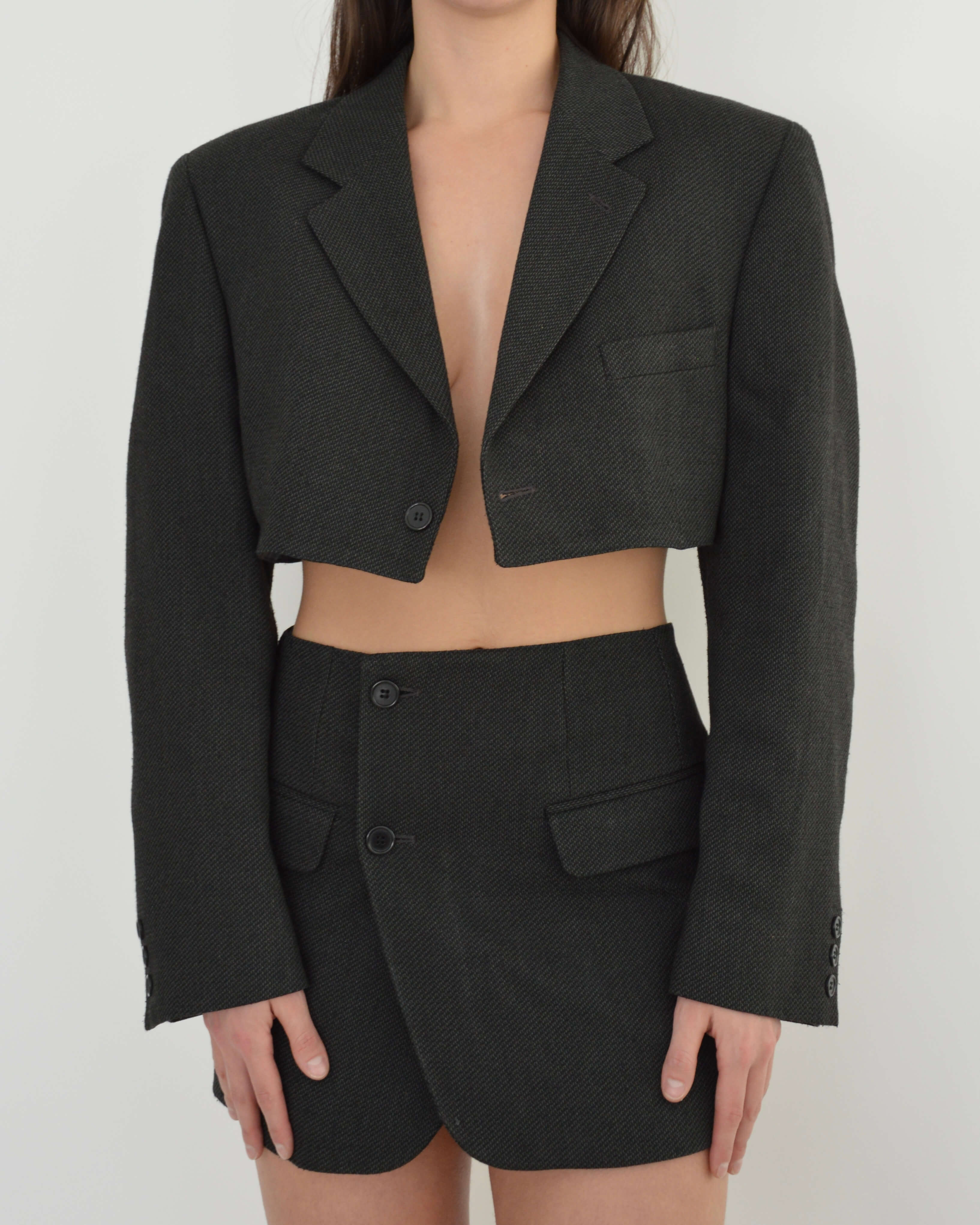 Blaset - Vert et noir texturé (XS/S)