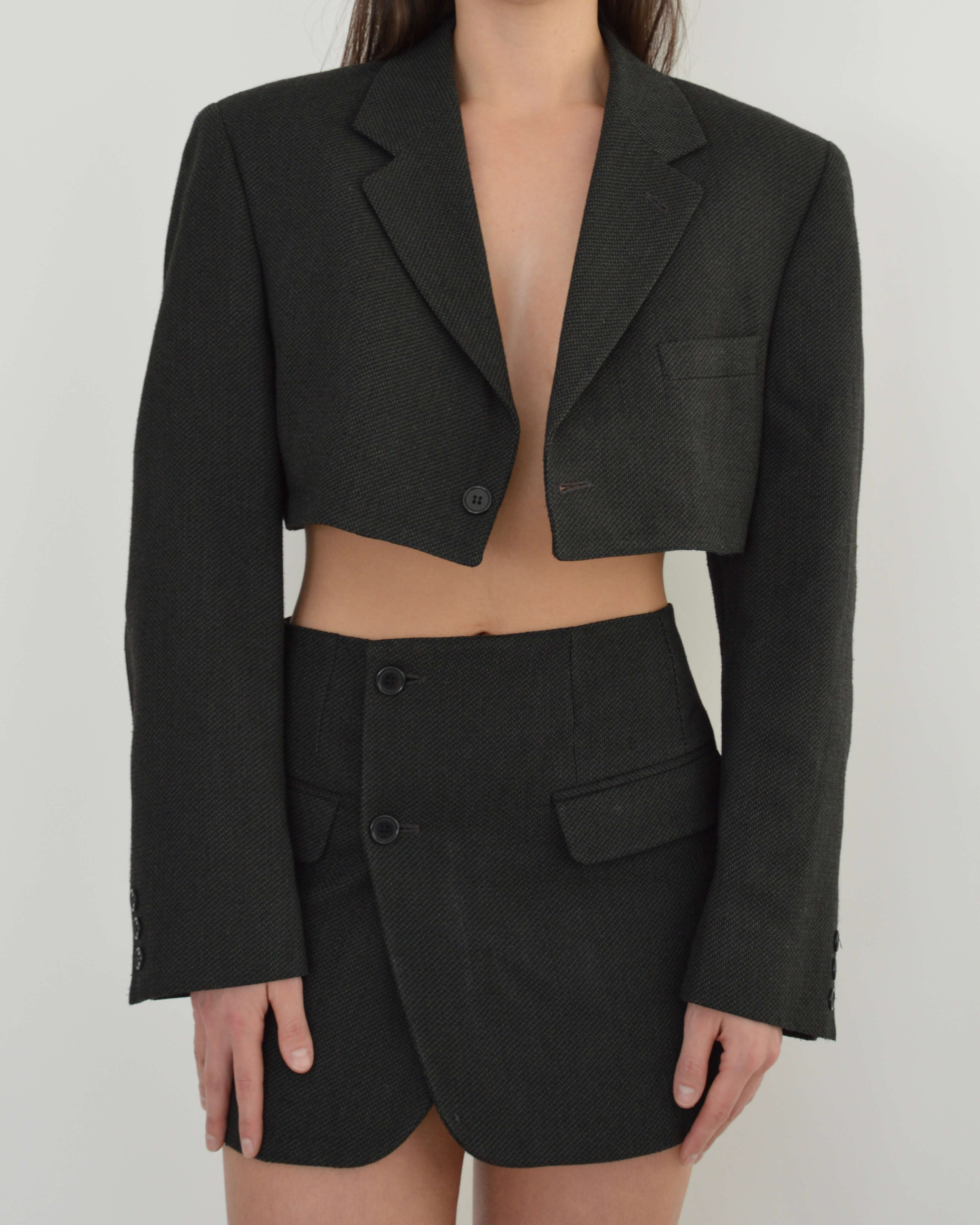 Blaset - Vert et noir texturé (XS/S)