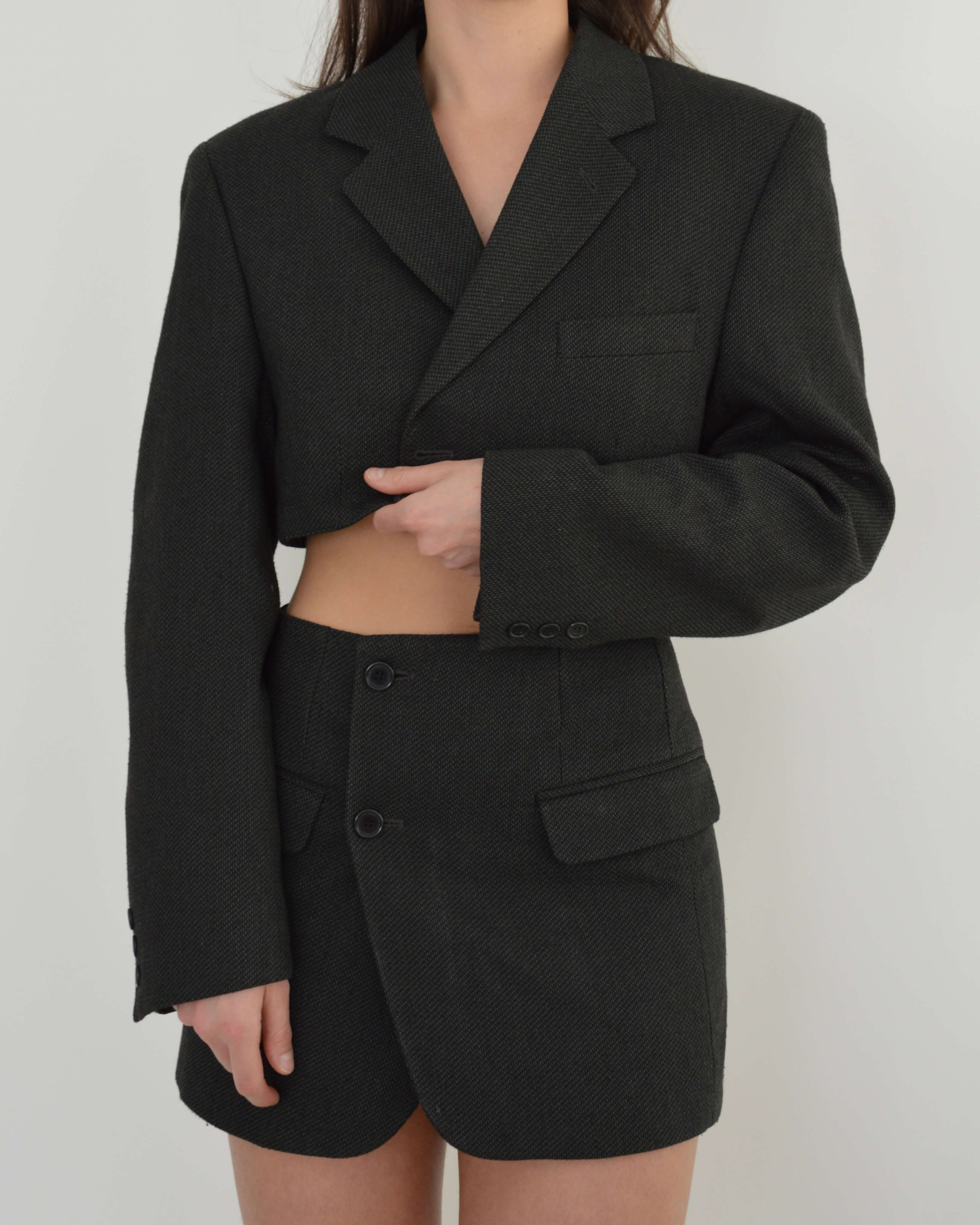 Blaset - Vert et noir texturé (XS/S)