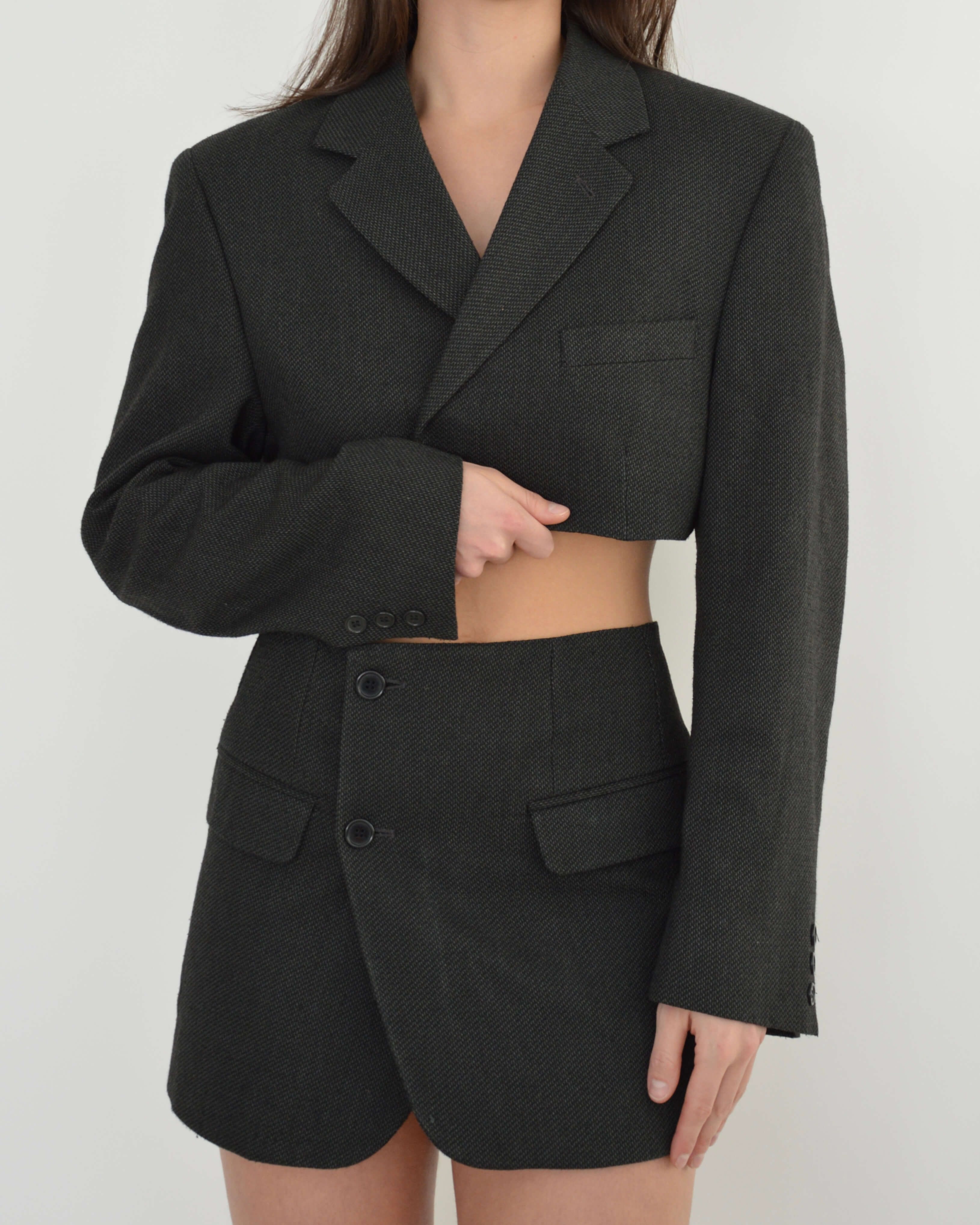 Blaset - Vert et noir texturé (XS/S)