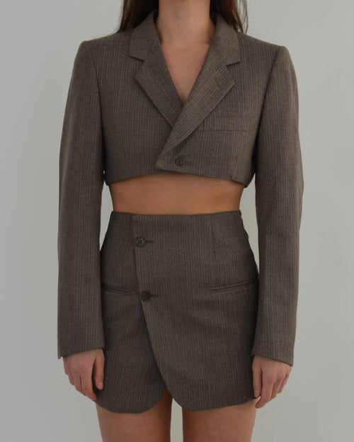 Blaset - Brown Blue Lines (XS/S)