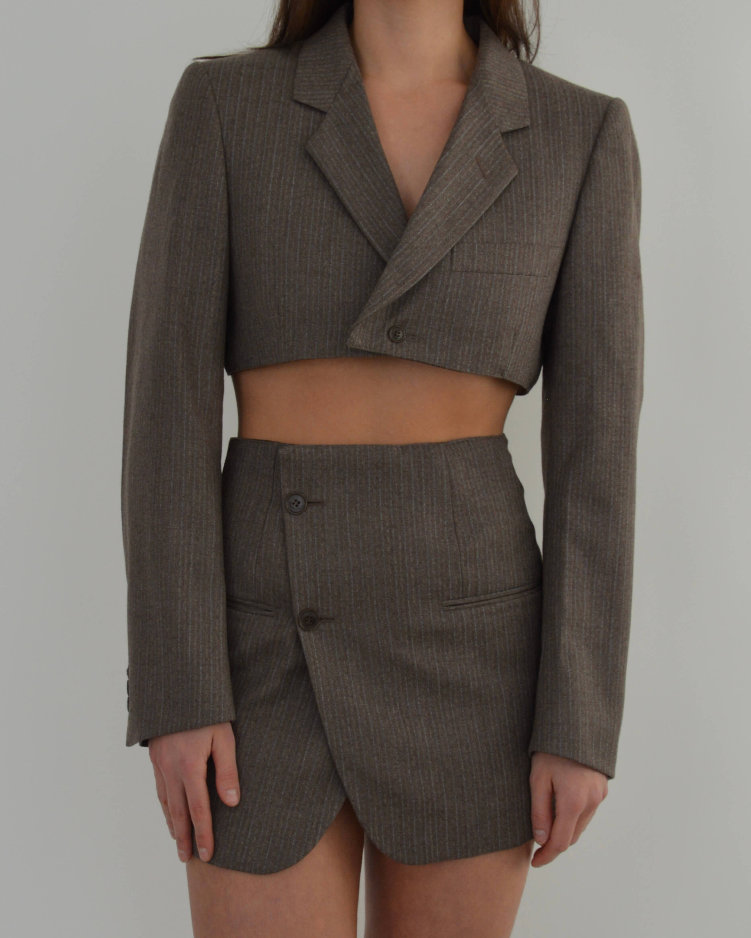 Blaset - Líneas azules marrones (XS/S)