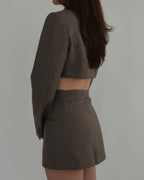 Blaset - Brown Blue Lines (XS/S)