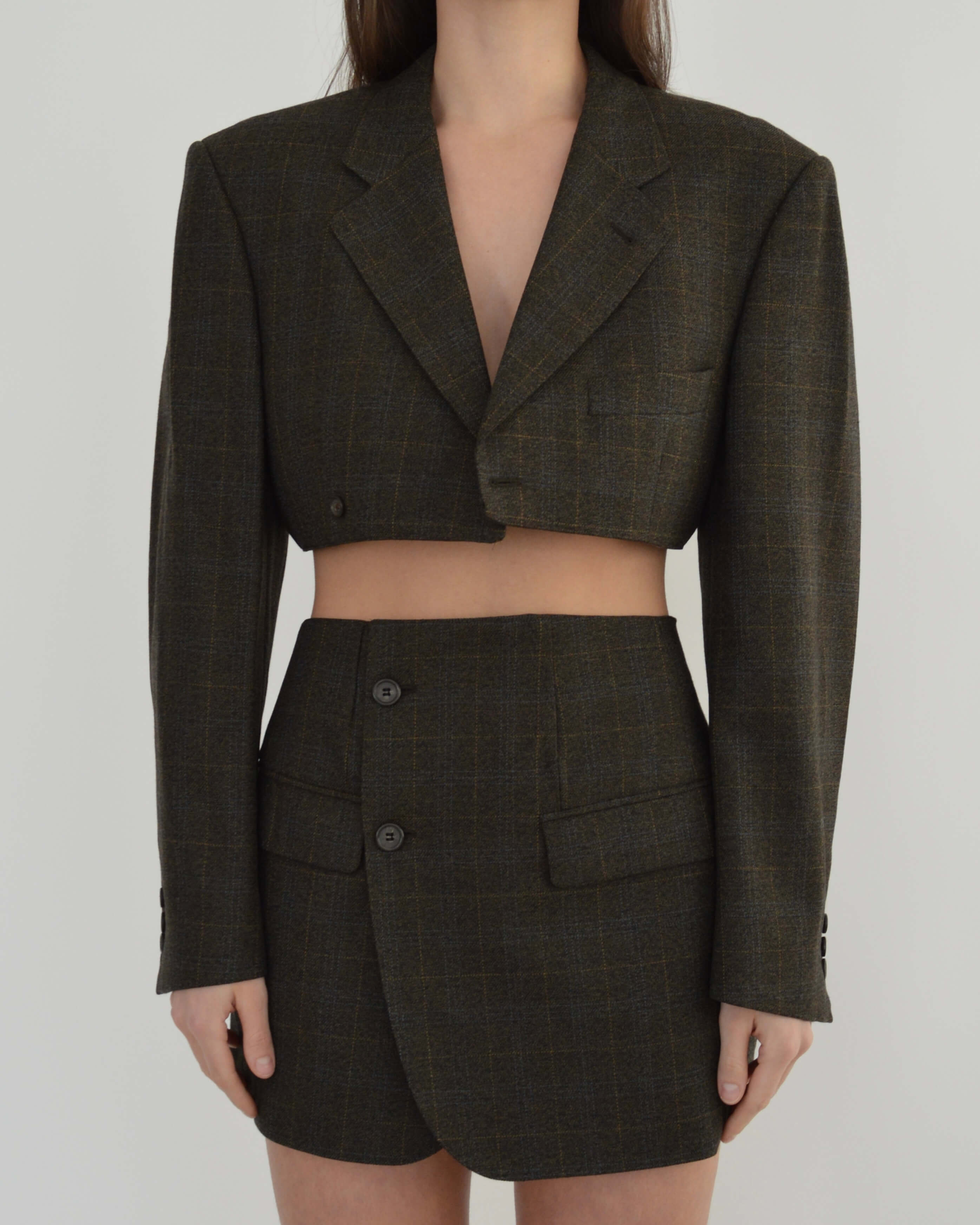 Blaset - Vert foncé à carreaux (S/M)