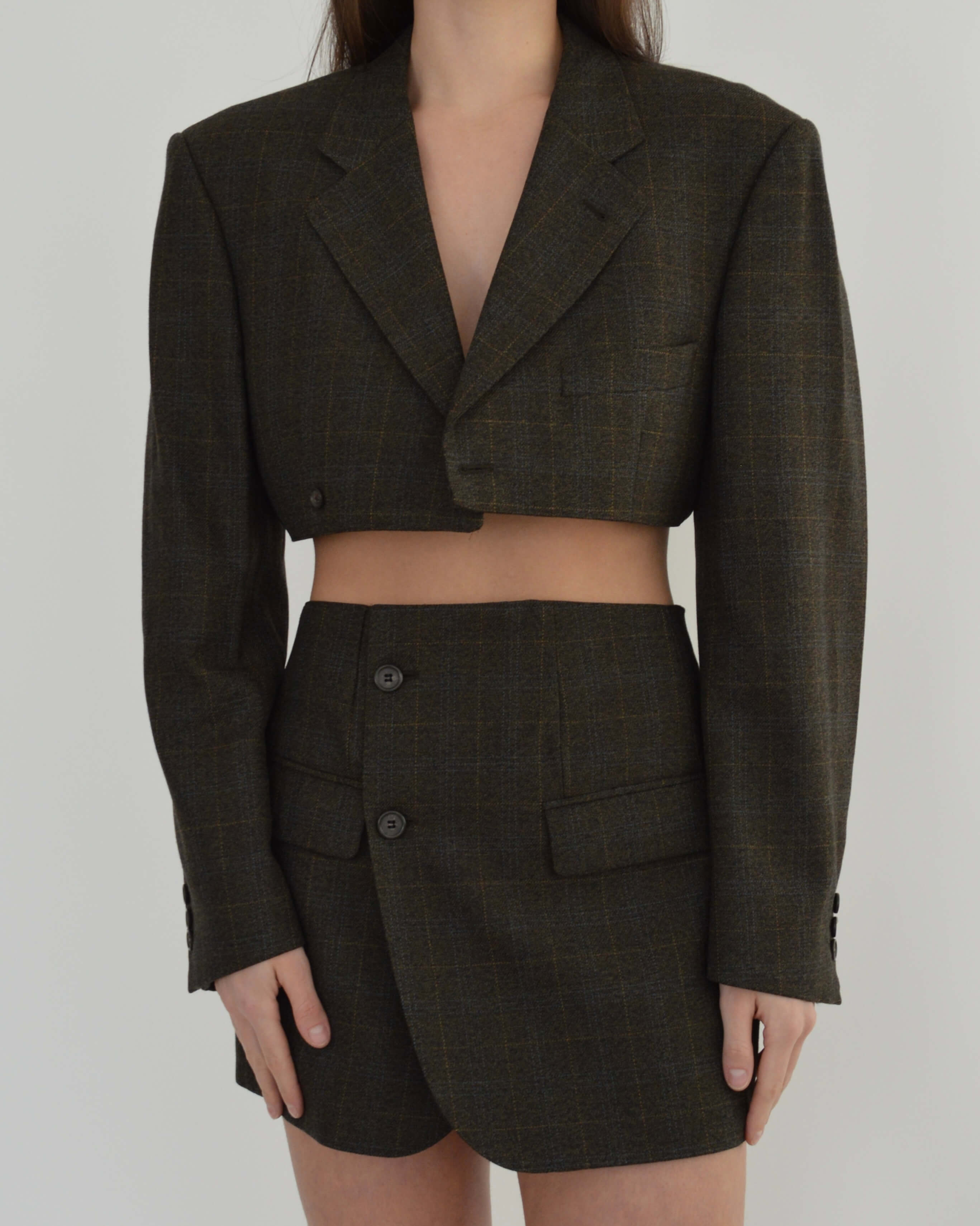 Blaset - Vert foncé à carreaux (S/M)