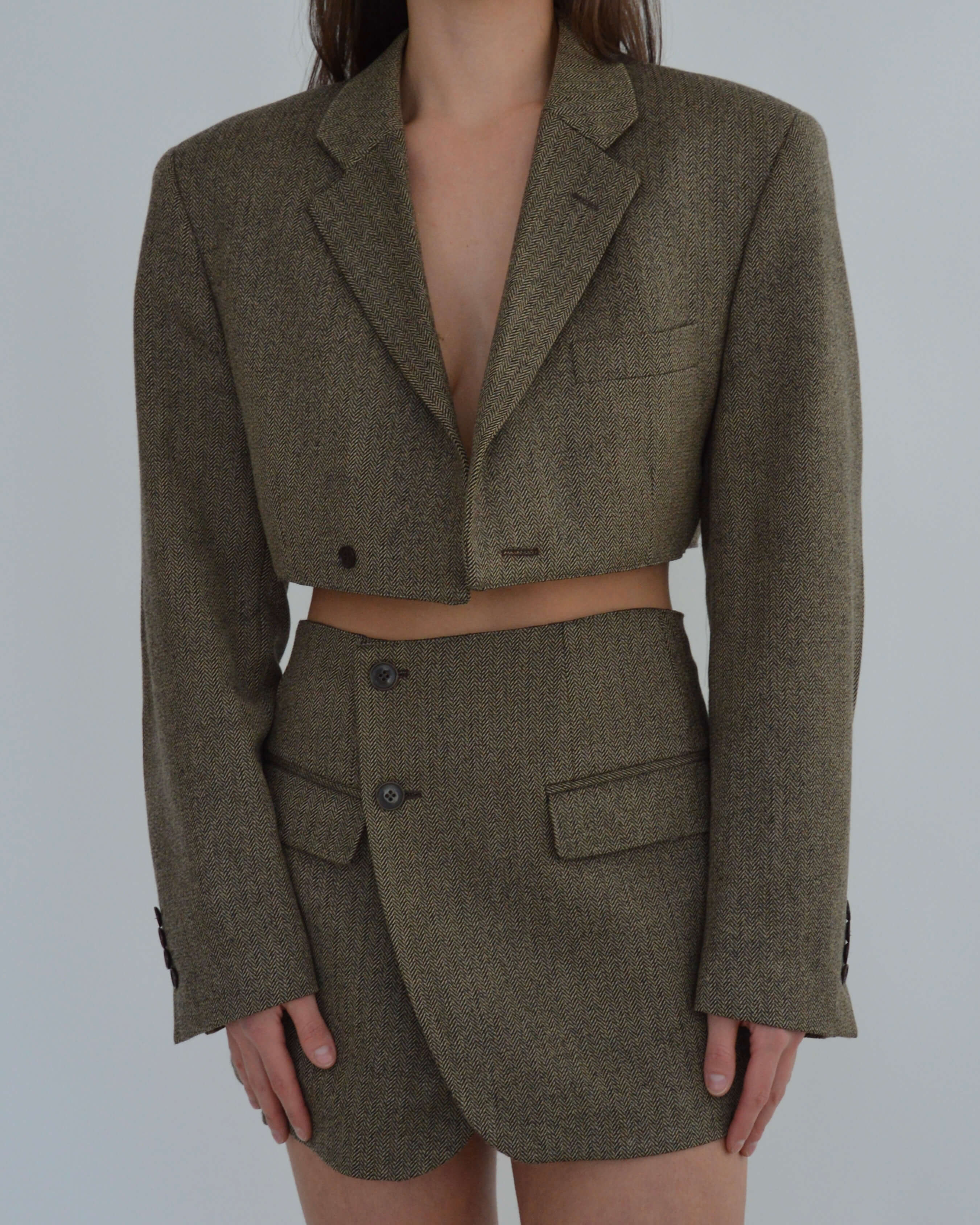 Blaset - Tweed marron clair (S/M)