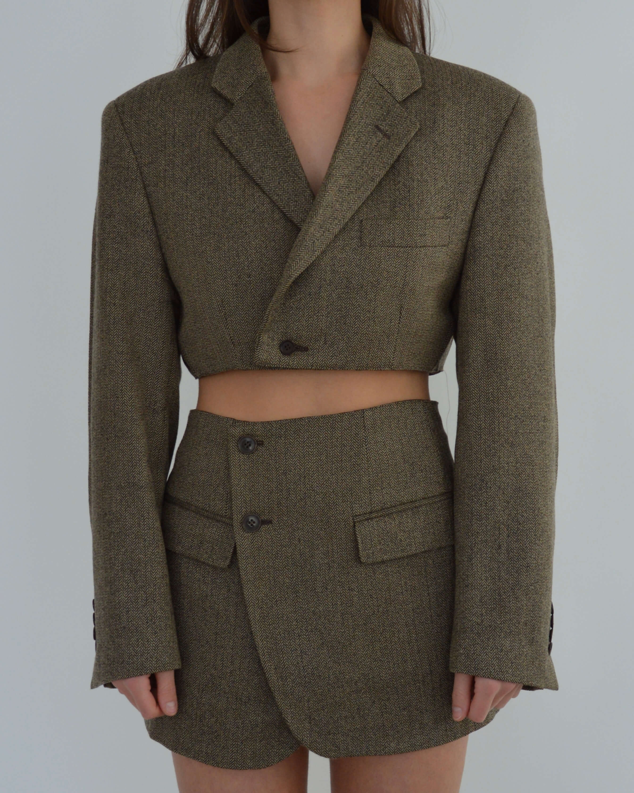 Blaset - Tweed marron clair (S/M)